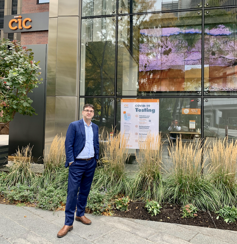Tim Rowe, CIC's chief executive, has gotten into the retail COVID-19 testing business.