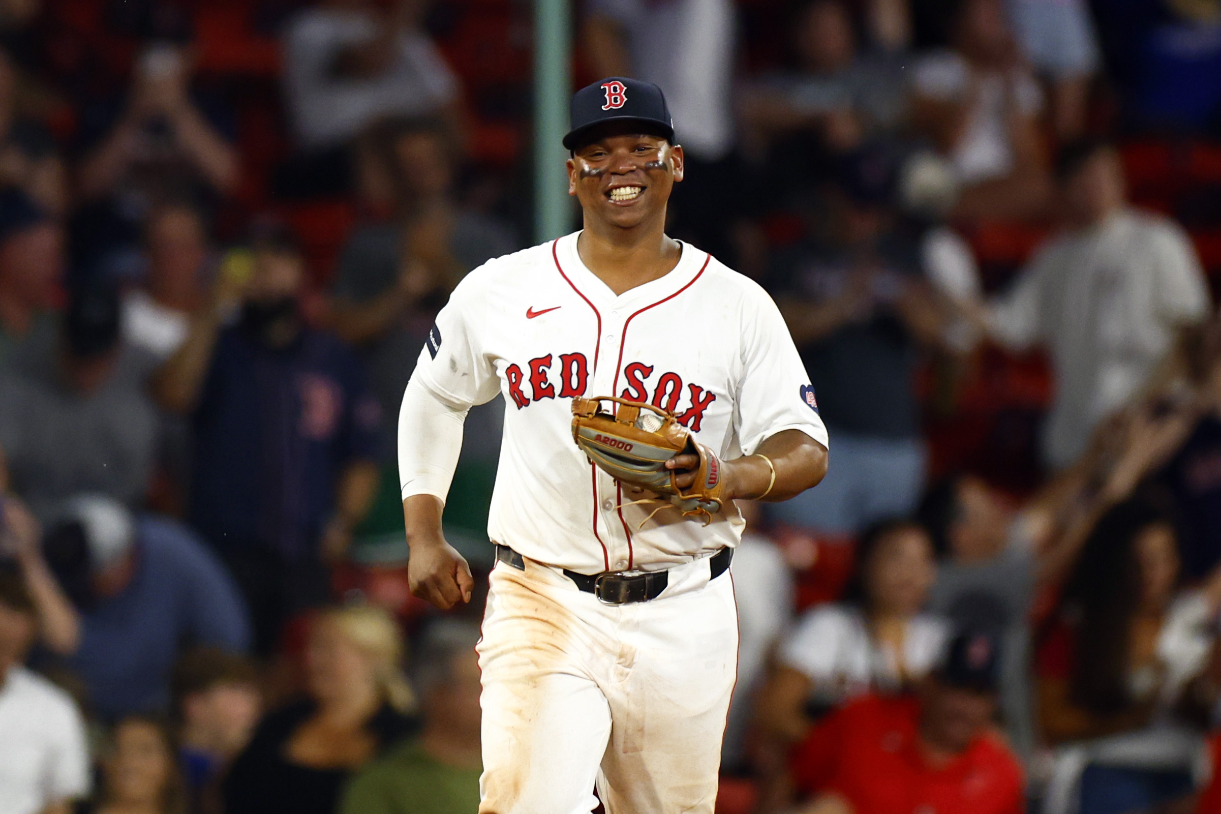 How difficult would it be for Rafael Devers to learn first base?