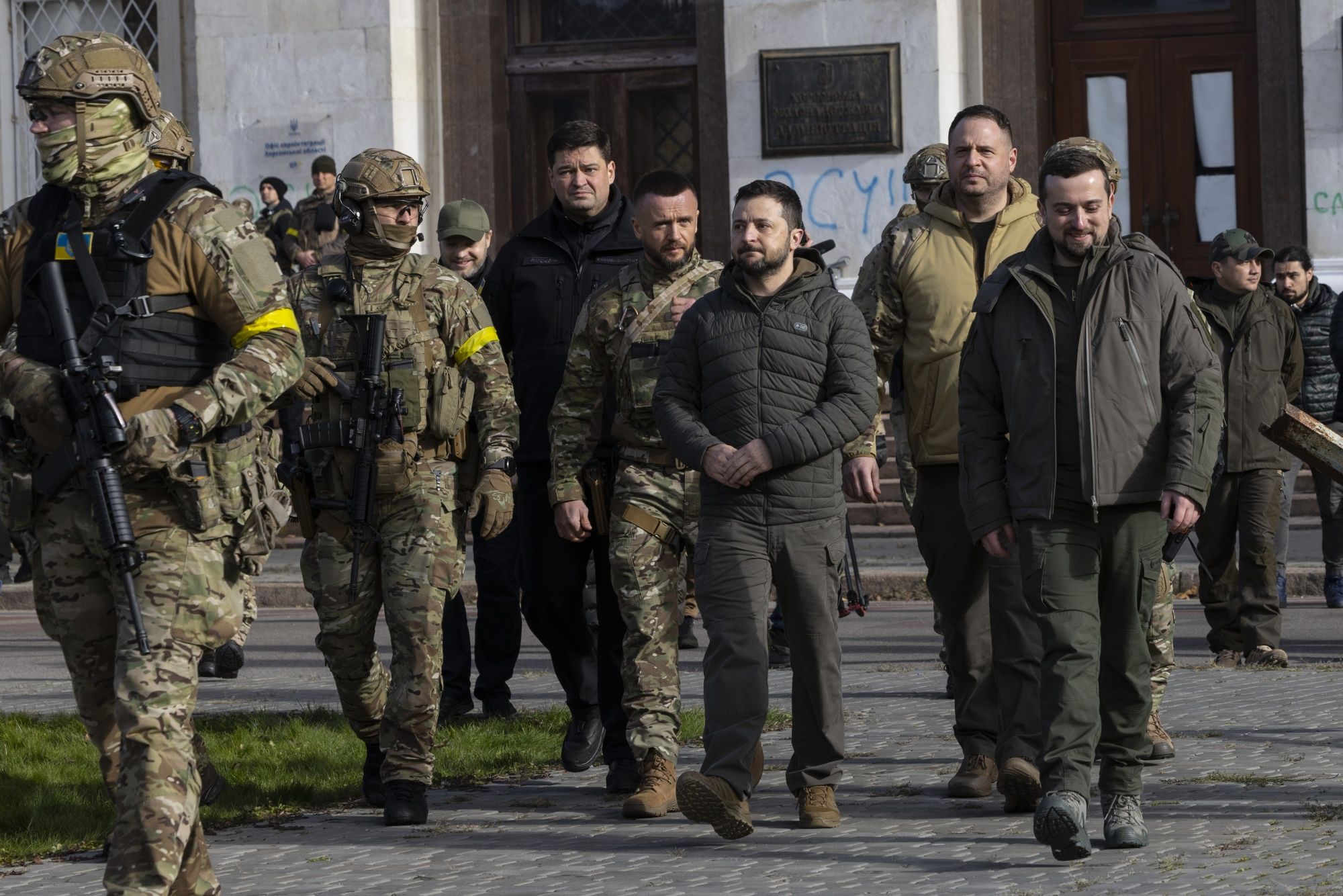 Battle for Kherson was D-Day-like watershed, Zelensky says - The