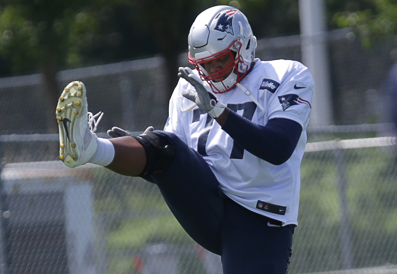 Trent Brown is one of several players on the roster with a workout bonus.