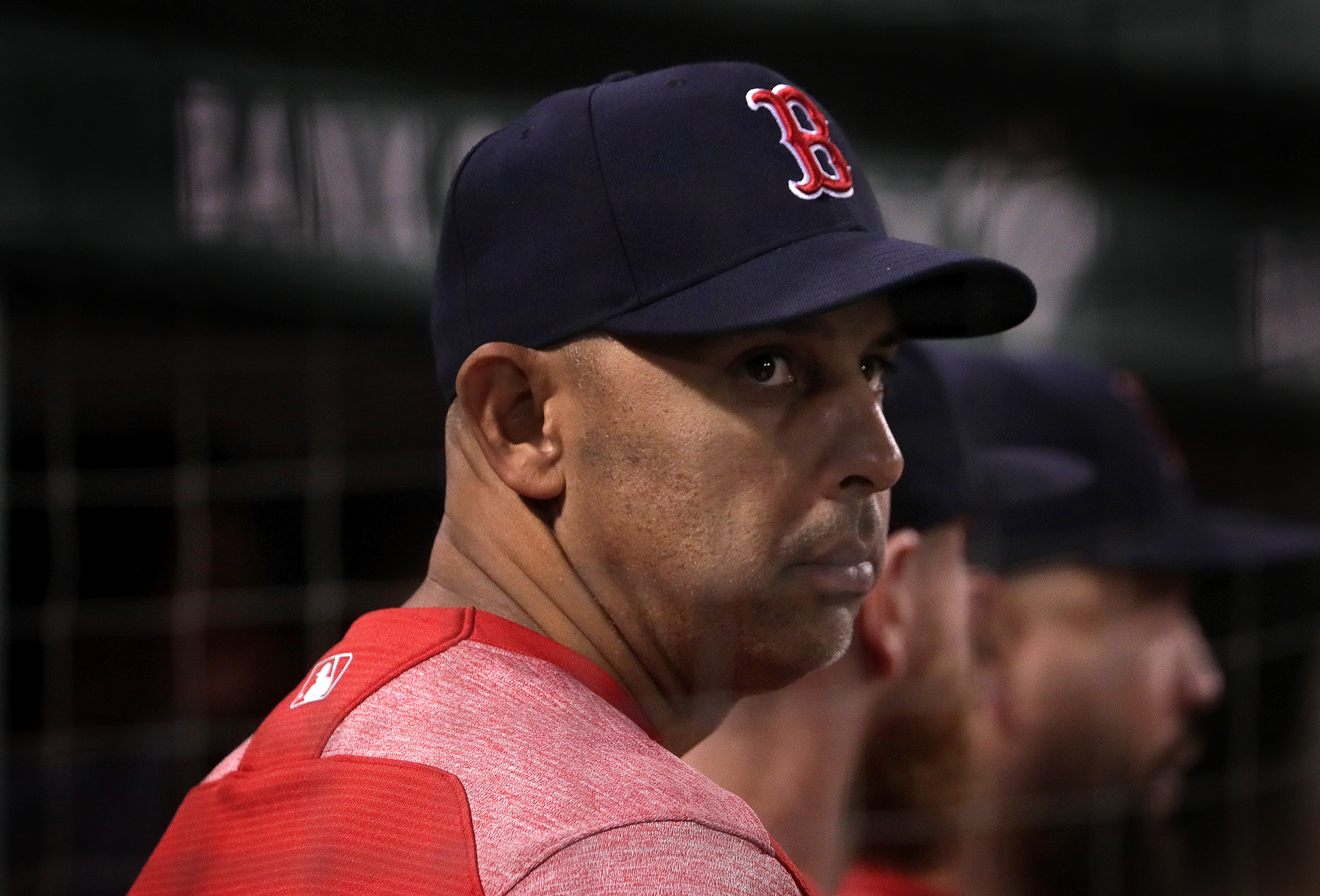 Alex Cora spoke about his suspension Thursday.