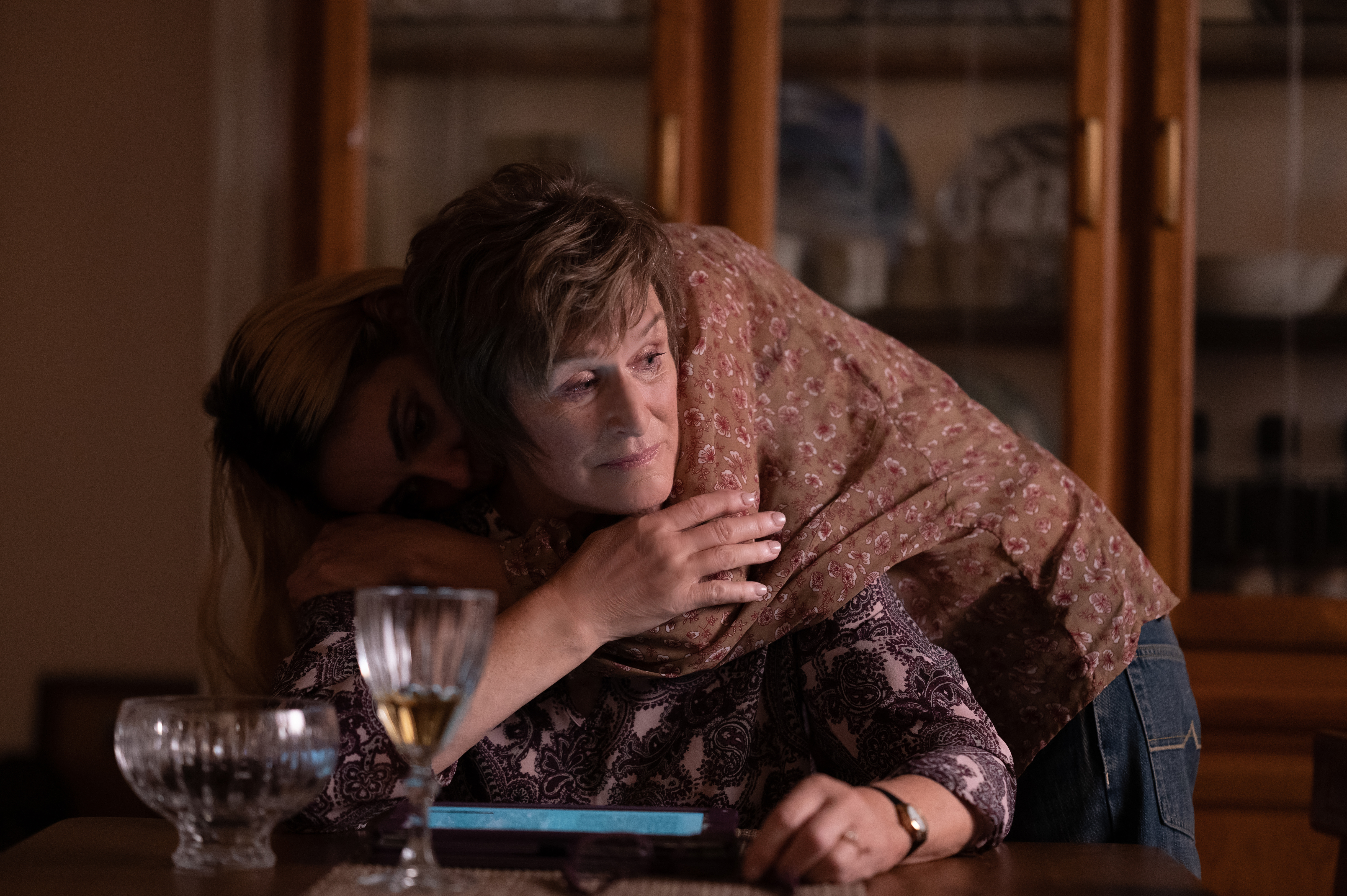 Mila Kunis and Glenn Close in "Four Good Days."