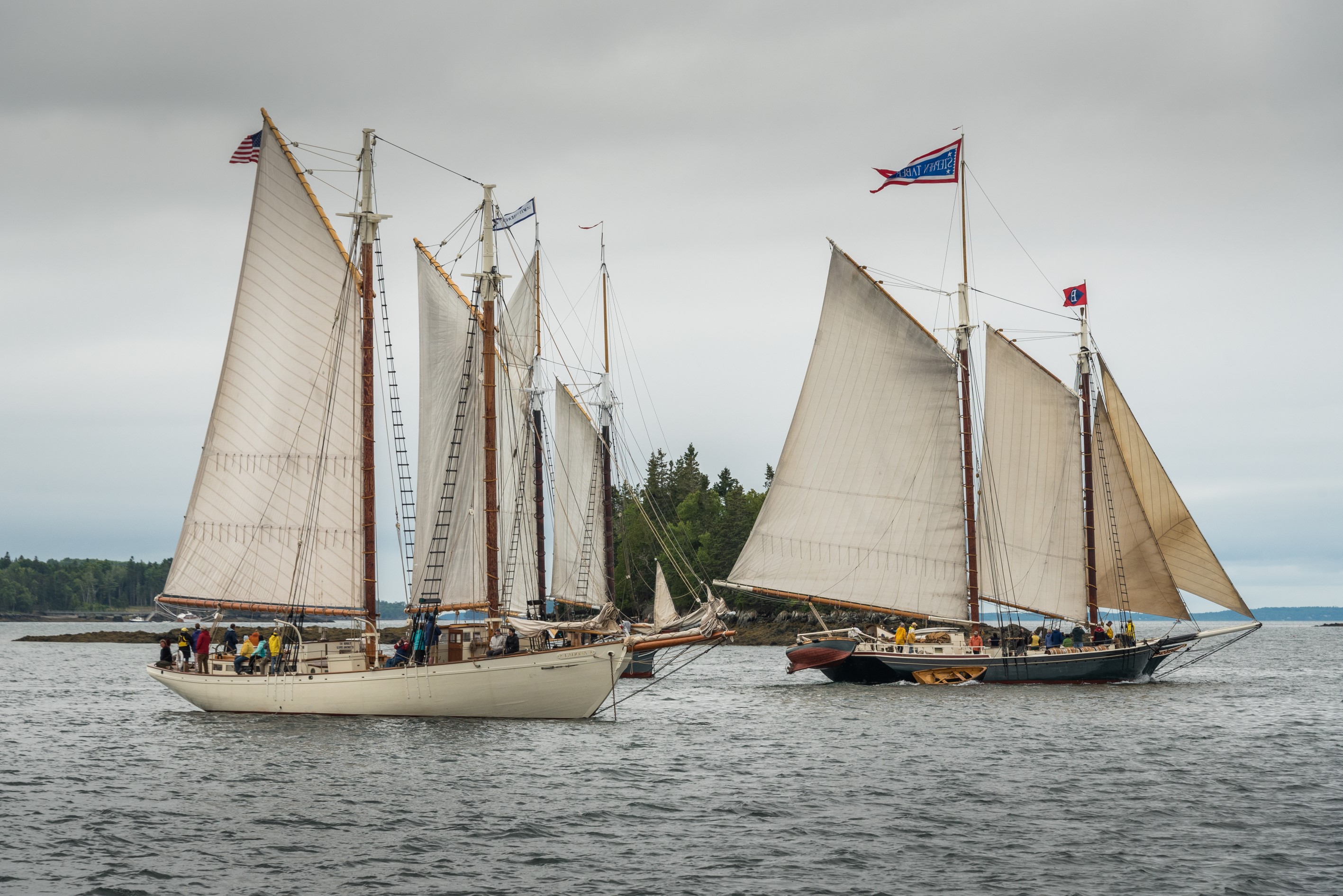 Sailing schooners, sales on ski passes, and safe water anywhere ...
