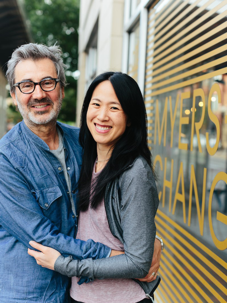 Christopher Myers and Joanne Chang.