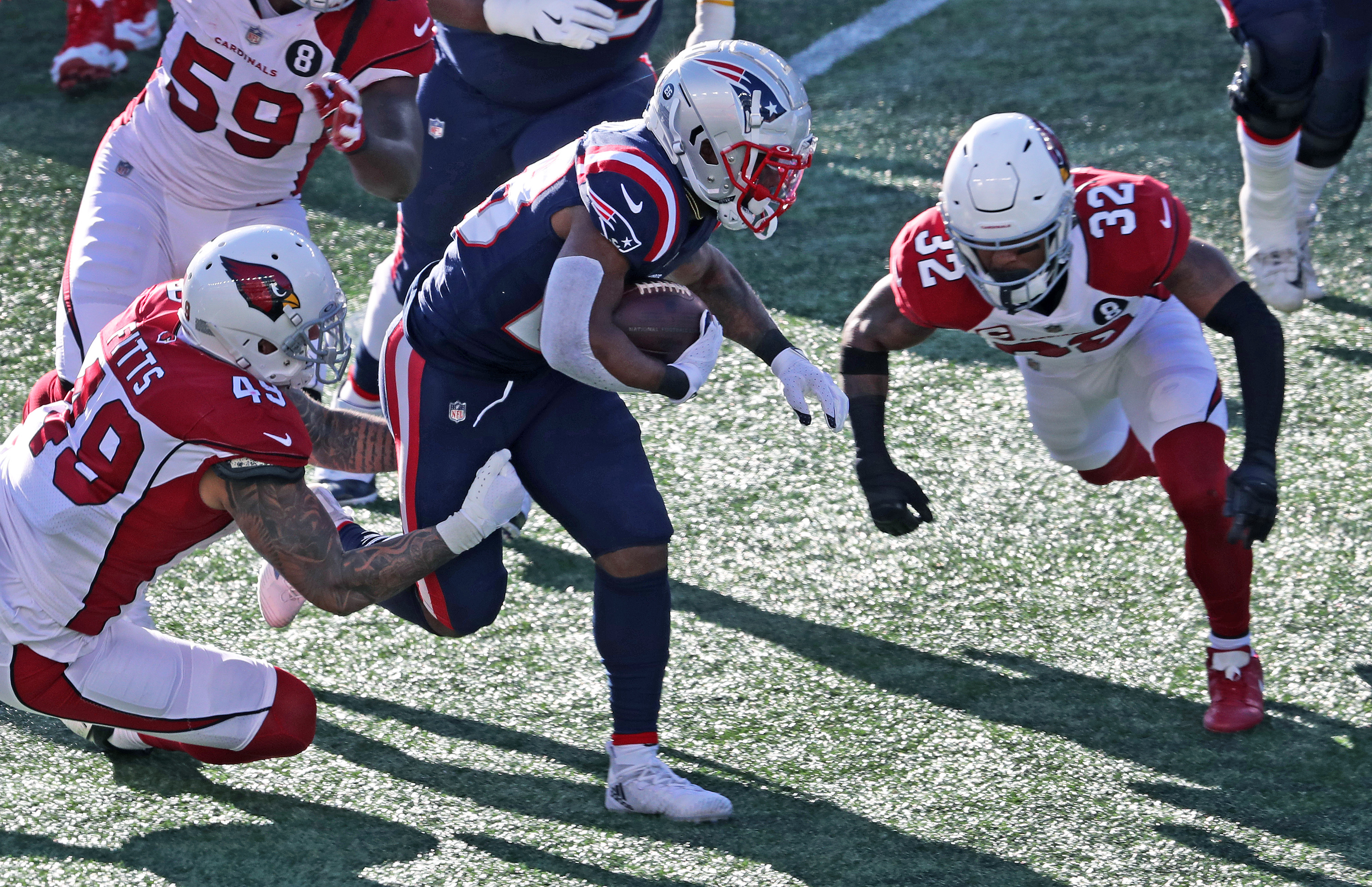 James White was drafted by the Patriots in 2014.