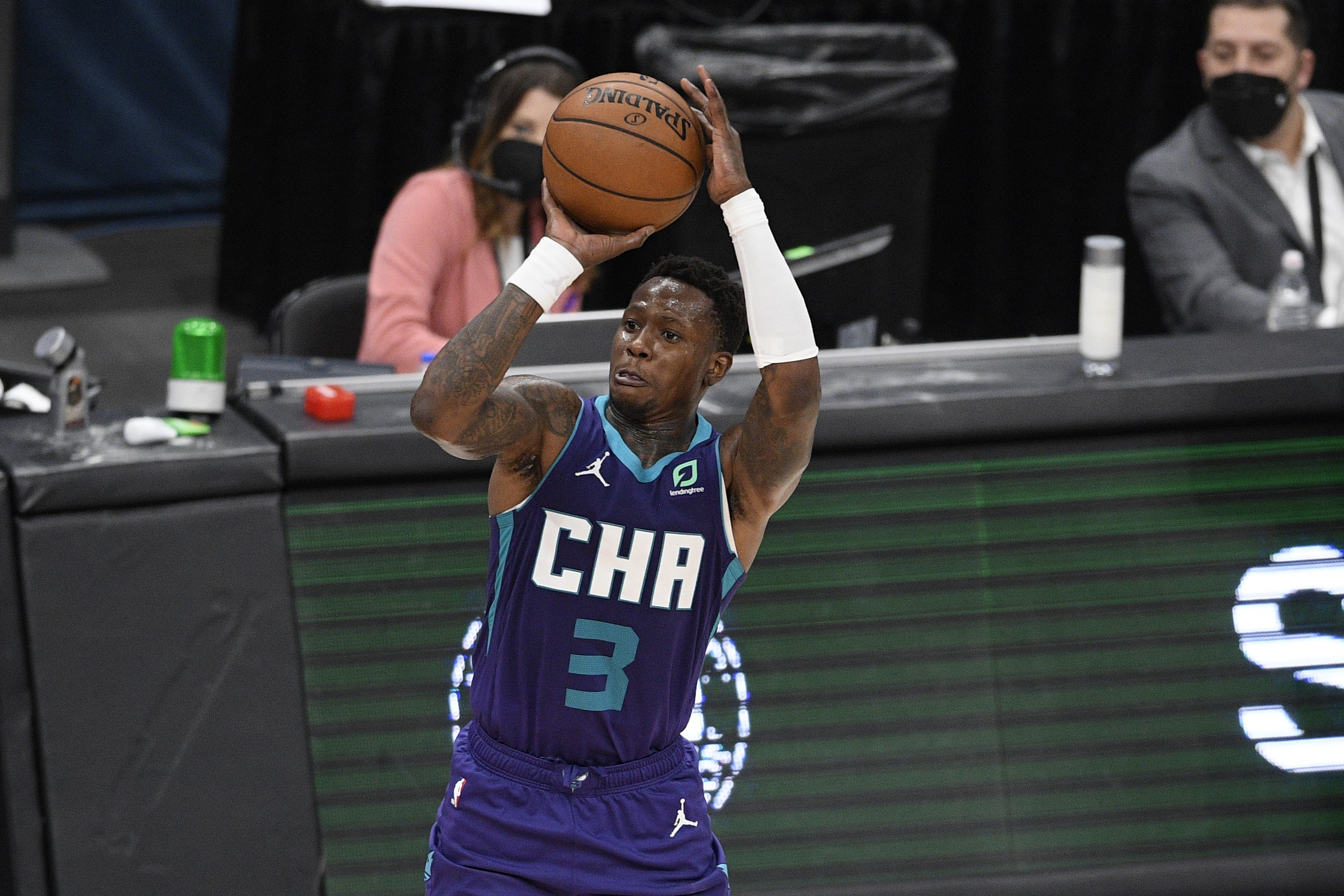 Former Celtic Terry Rozier signed a big contract extension with the Hornets this week.