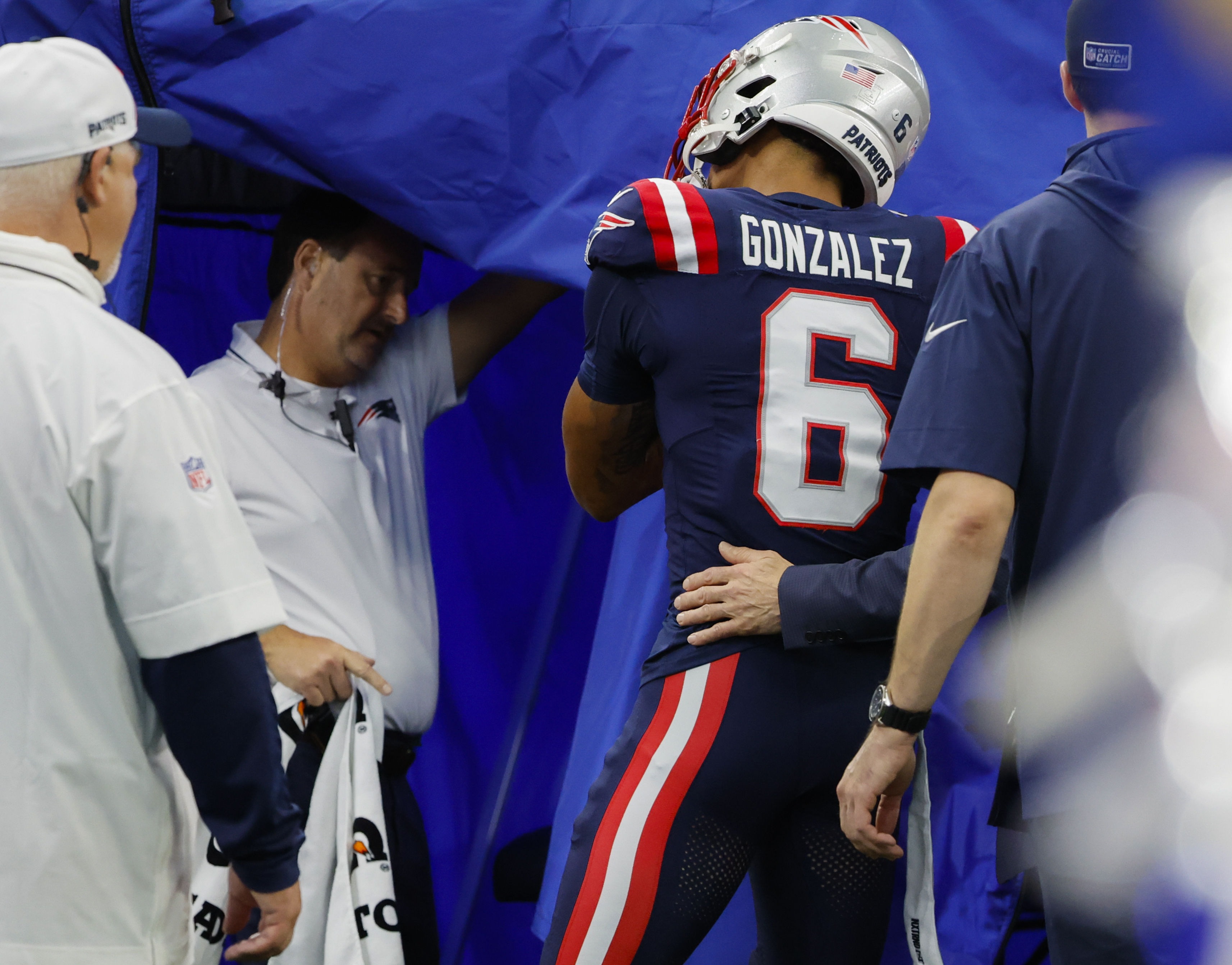 Injury crisis in New England: Patriots lose Gonzalez, Judon after