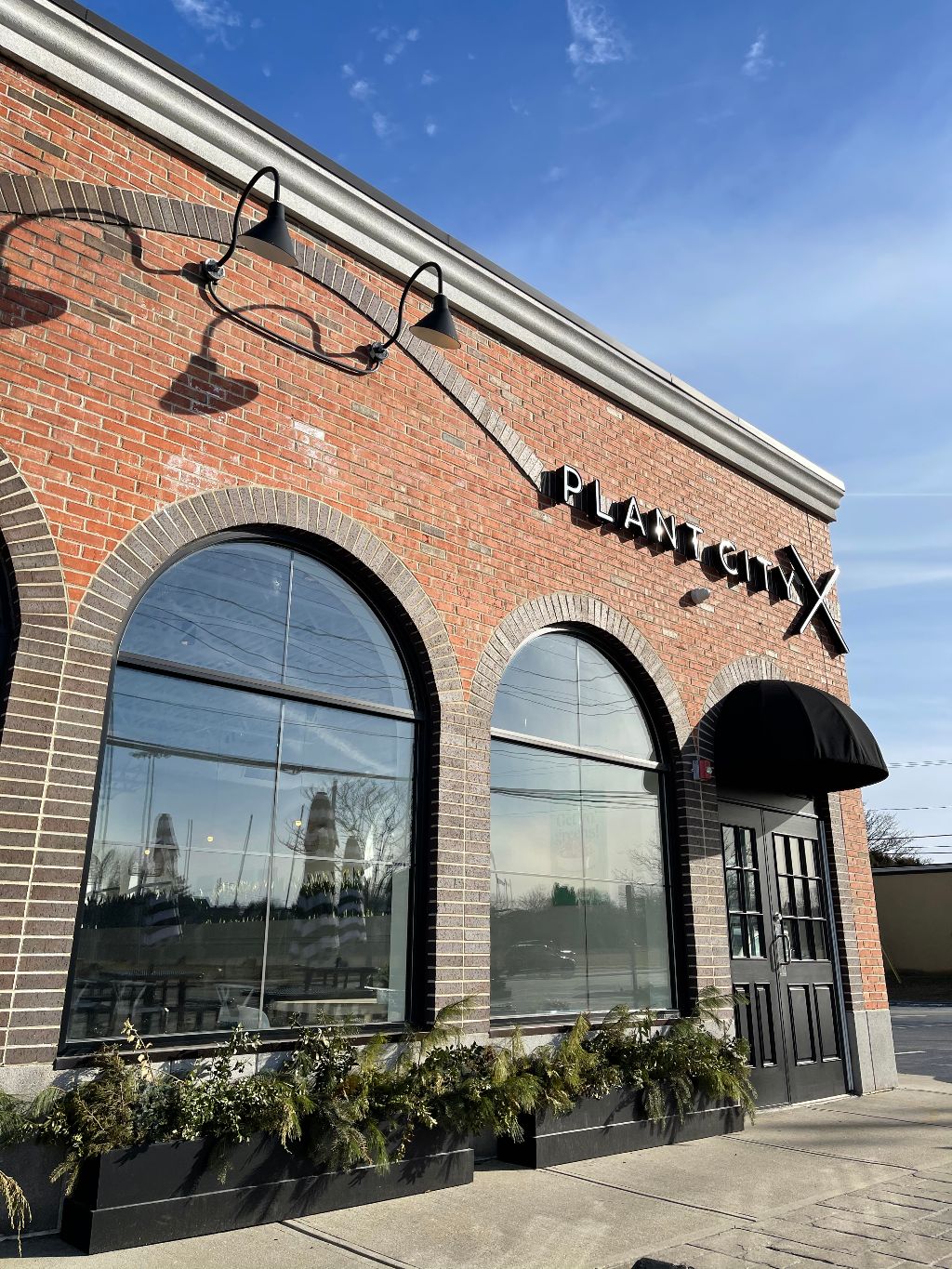 Plant City X is a plant-based, fast-food, drive-through restaurant in Middleton, R.I.