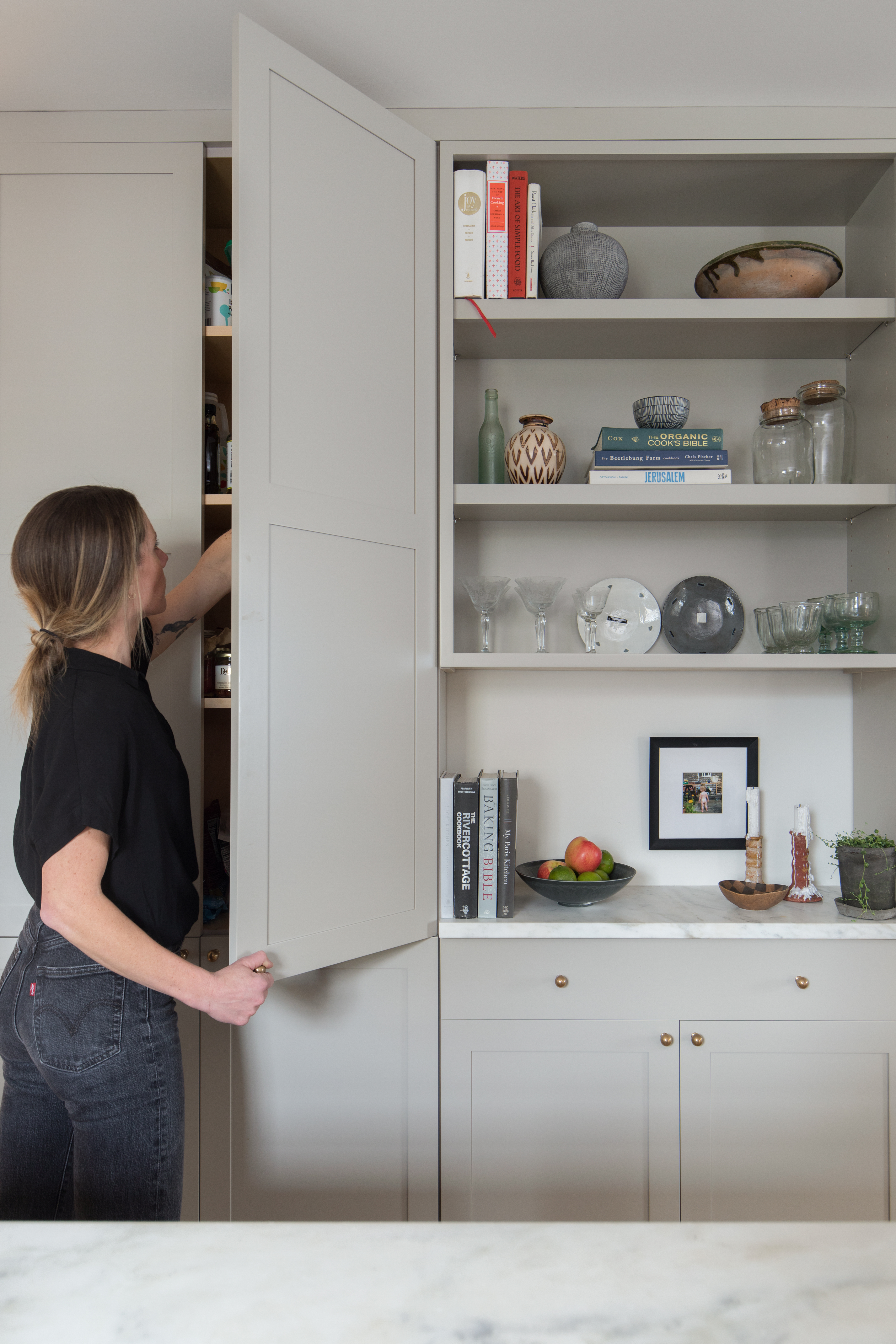 A designer creates more storage space in her family's Colonial without an  addition - The Boston Globe