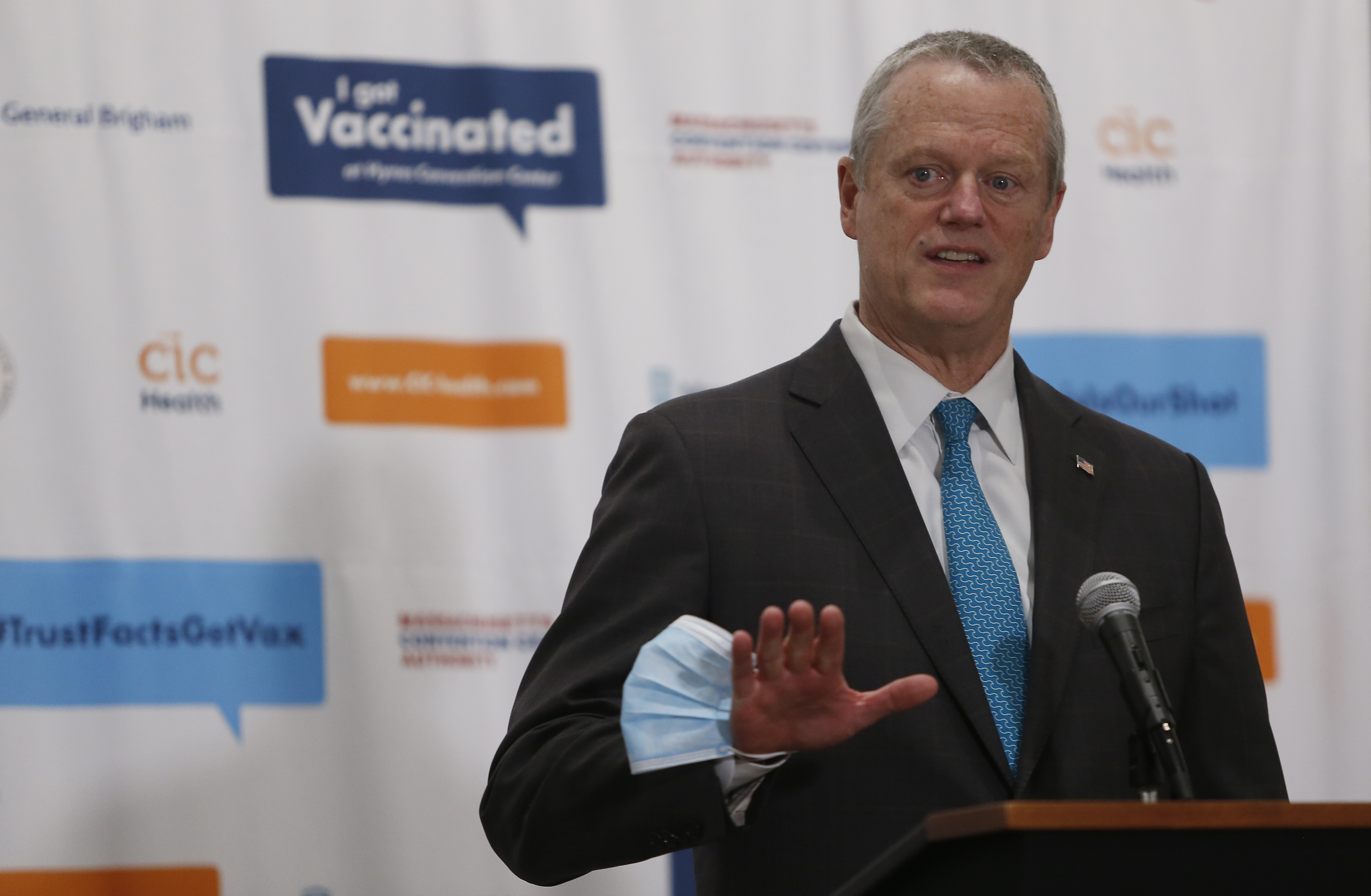 N Y Is Right Governor Baker Bring On The Vaccine Passport The Boston Globe
