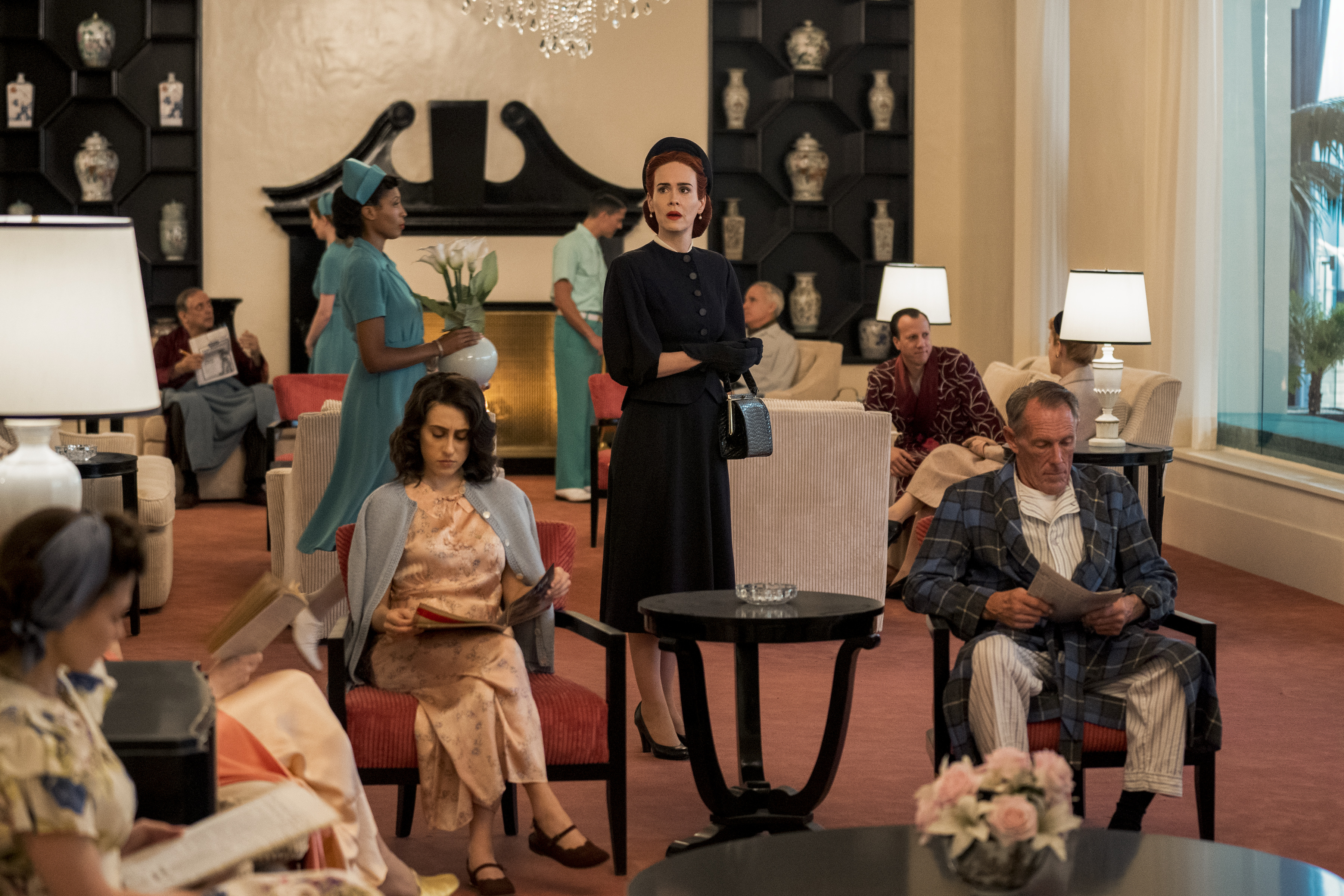 Sarah Paulson stars as Mildred Ratched in the Ryan Murphy-produced Netflix series "Ratched."