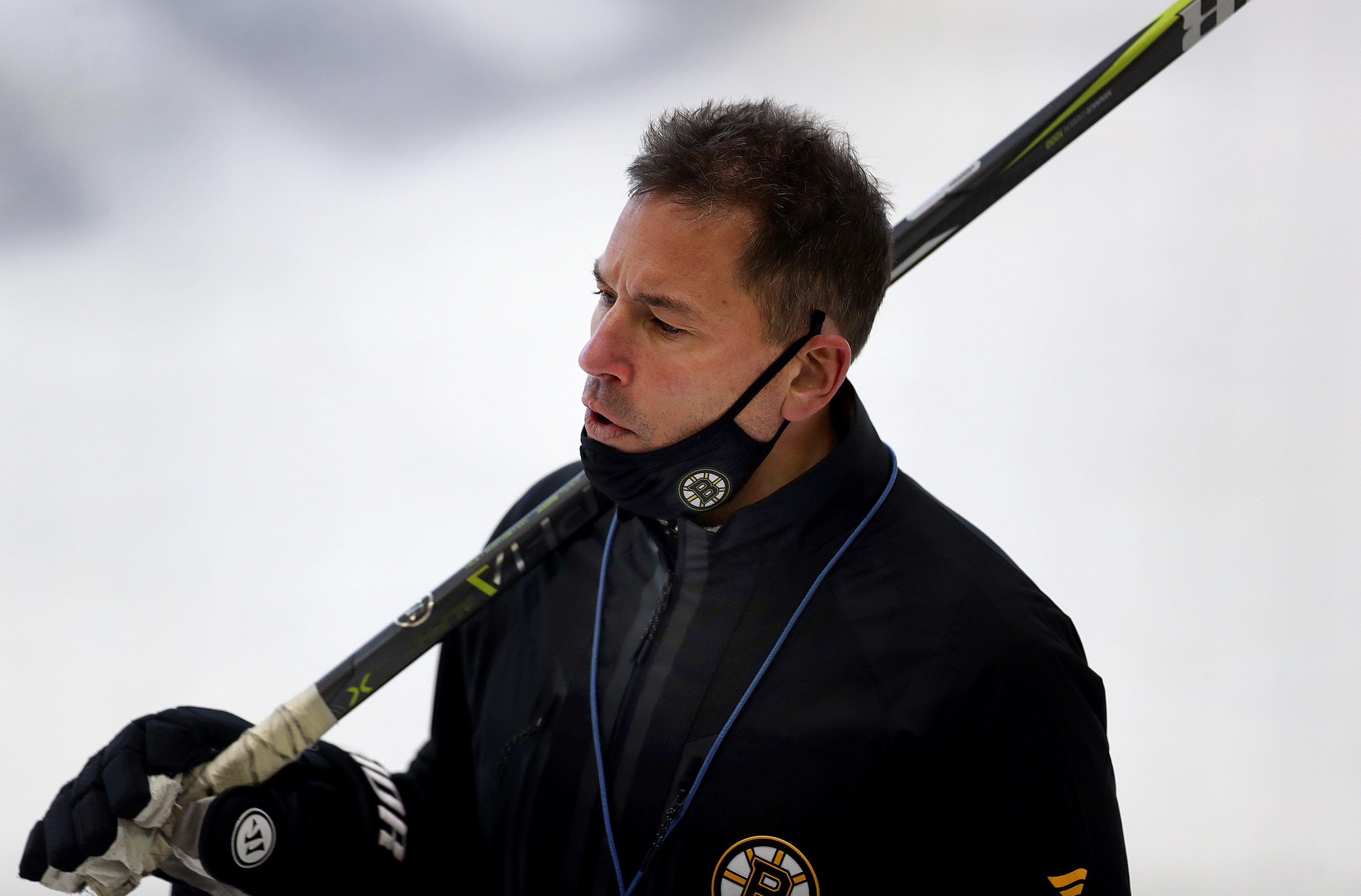 While most of the rest of the NHL has started its season, the Bruins are still in a holding pattern.
