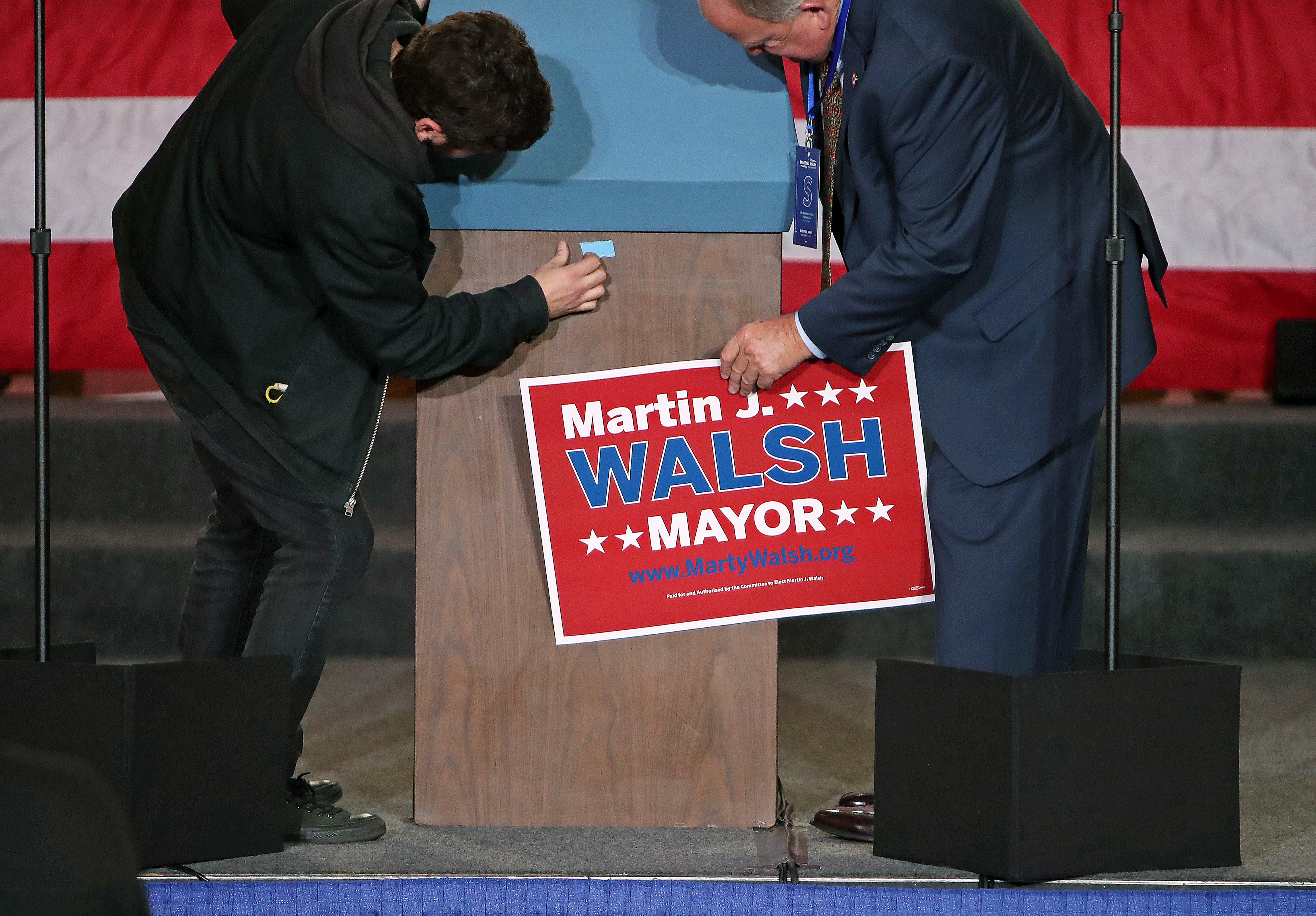 When Martin J. Walsh faced off against challenger Tito Jackson in 2017, the city’s firefighters and police patrolmen unions endorsed the incumbent. Such city unions have yet to endorse in this election cycle.