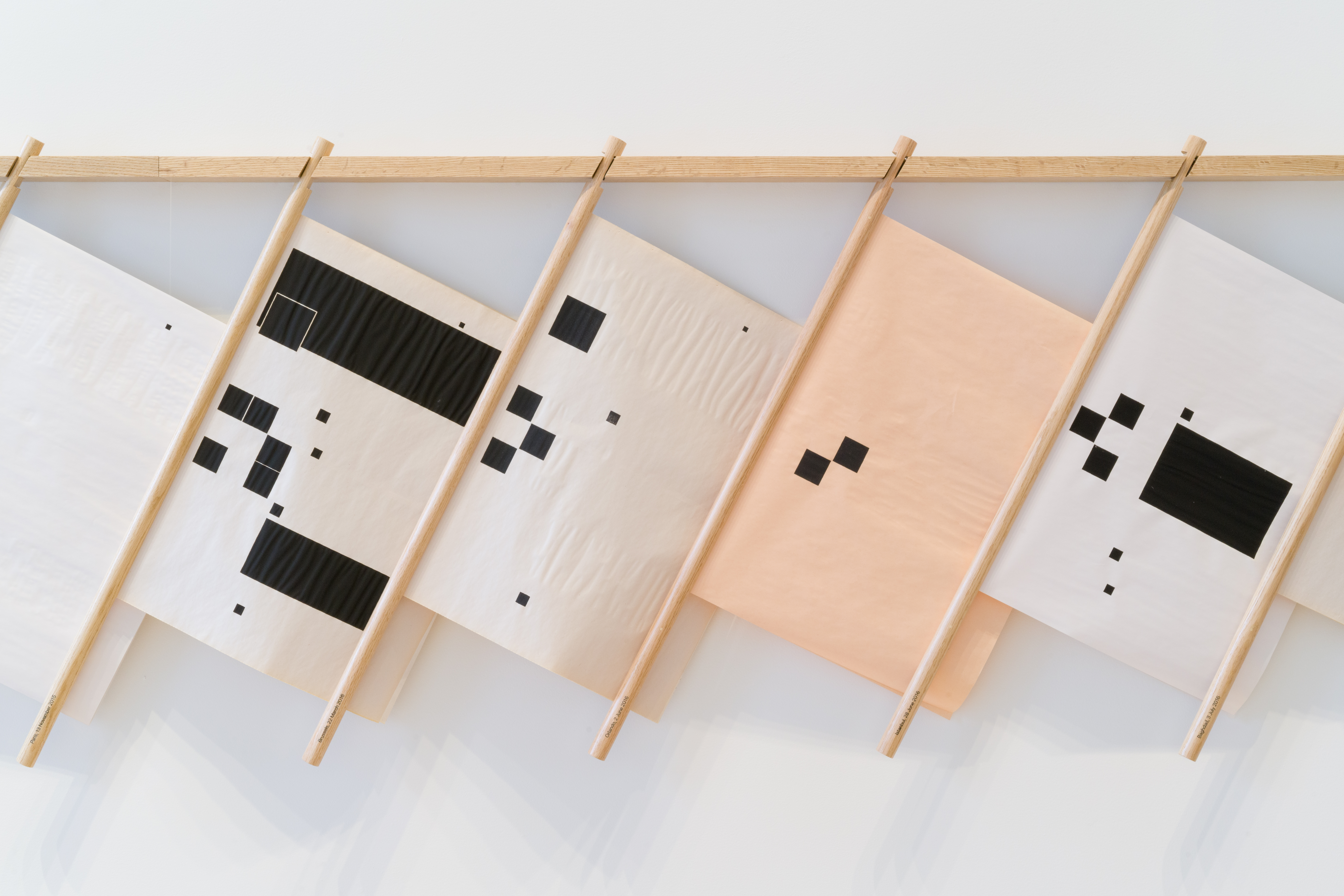 at mass moca, art from the faults of translation the boston globe at mass moca, art