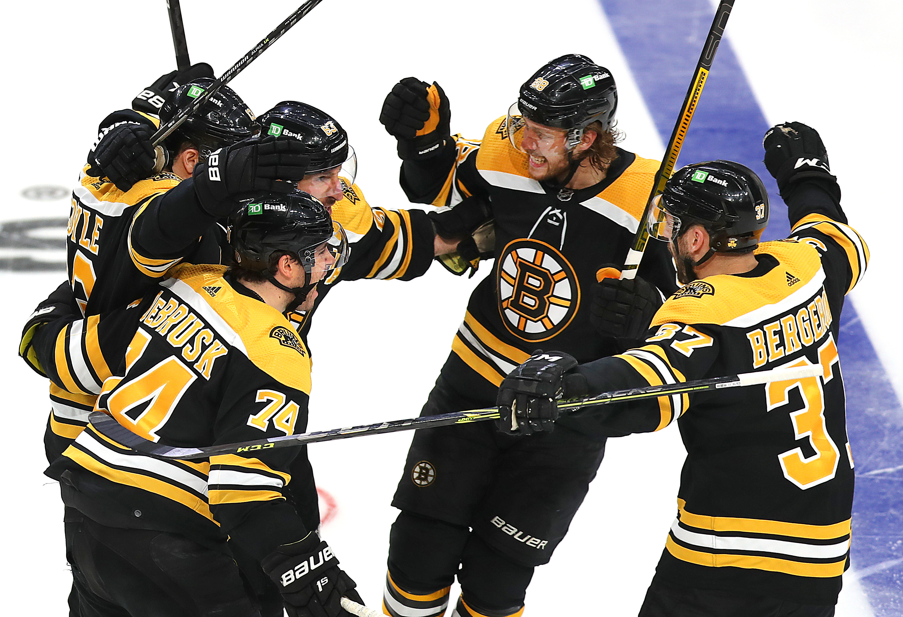 April has been anything but cruel for the Bruins, Celtics, and Red