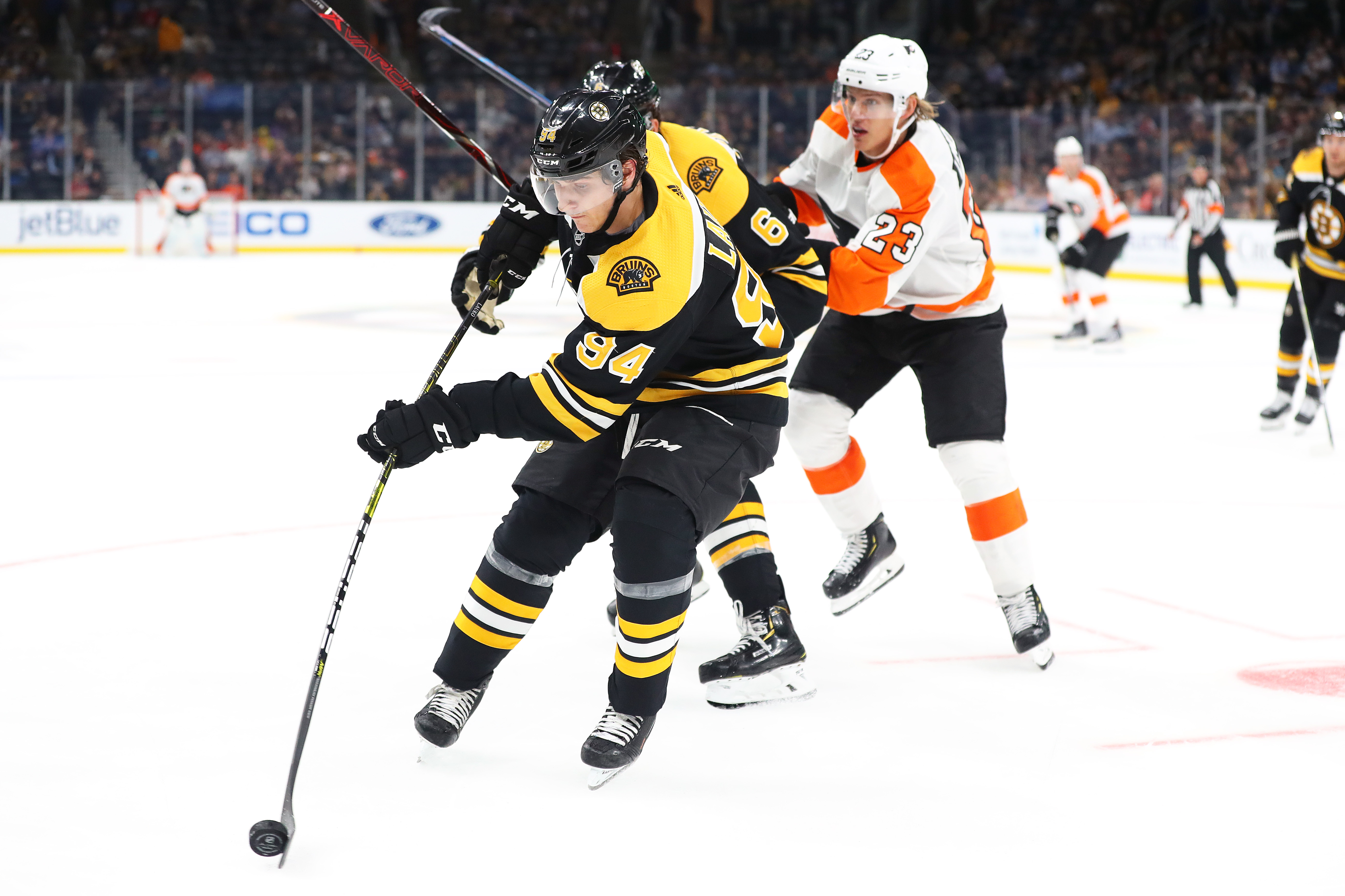 The Bruins loaned Jakub Lauko to a team in Czech Republic when the NHL season was halted due to the COVID-19 pandemic.
