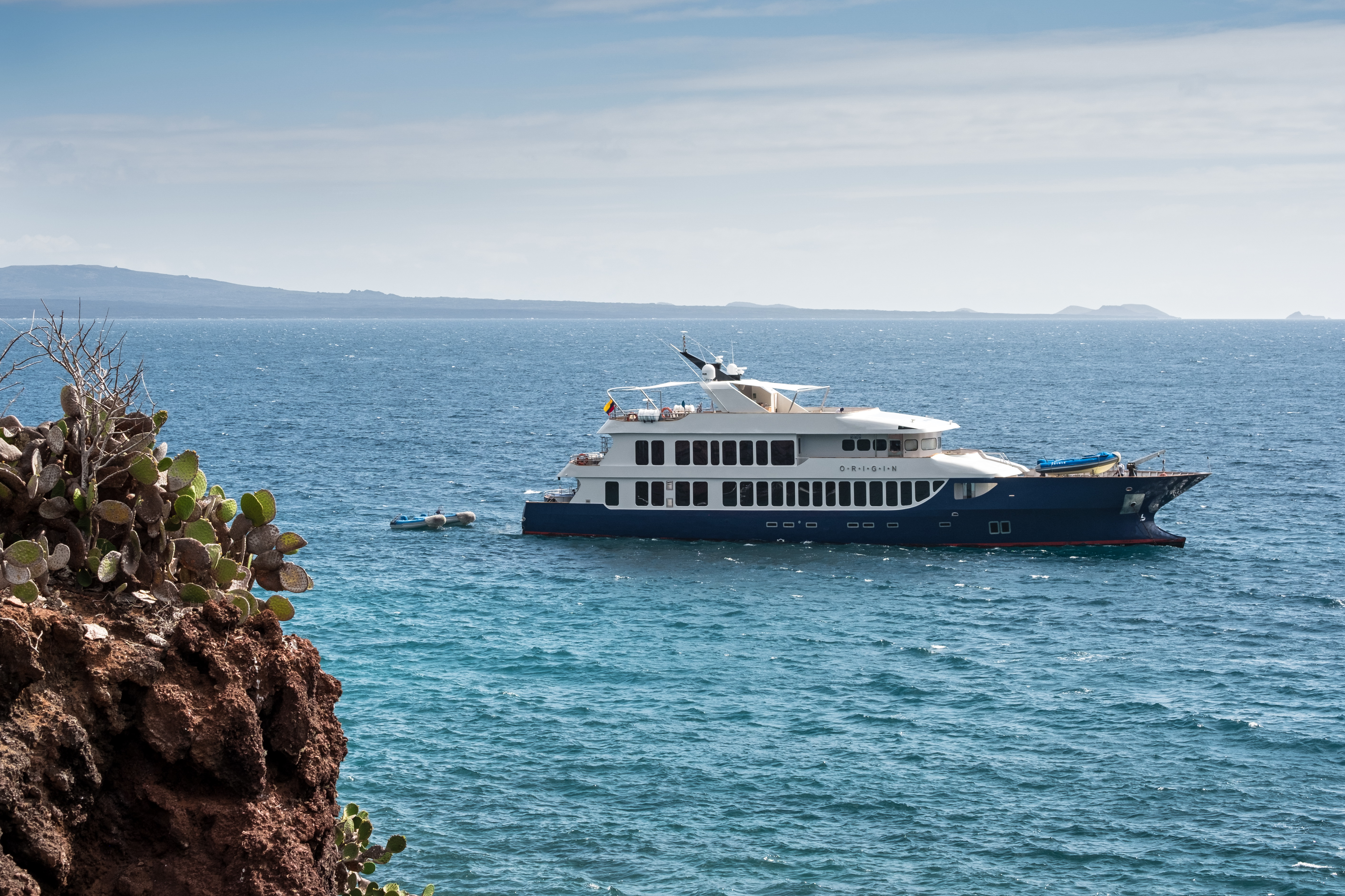 Managed like floating boutique hotels, with 10 spacious staterooms offering views of the sea, Origin and Theory are the only Galapagos vessels in the Relais & Chateaux collection.