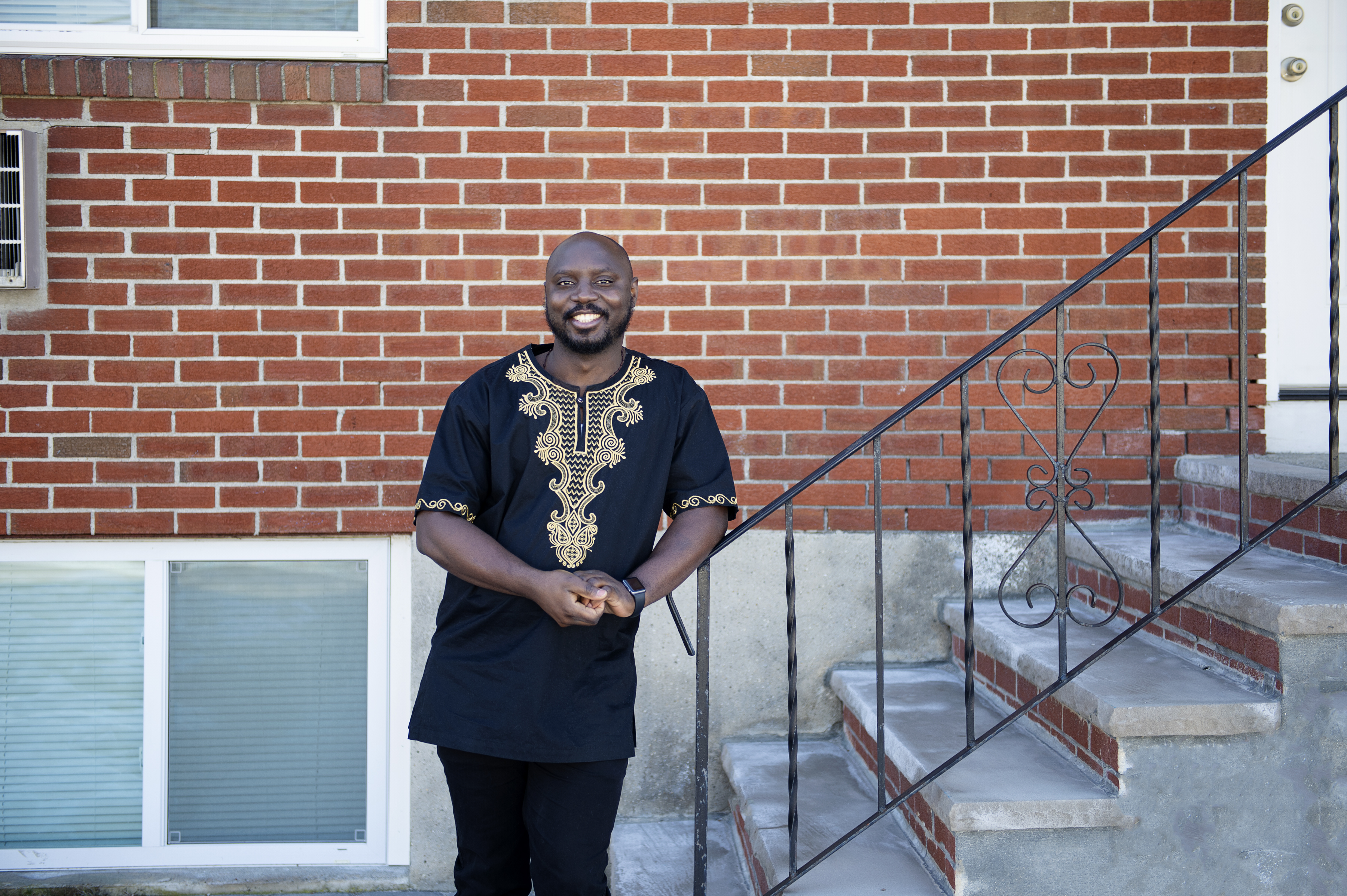 Martin Mugerwa is studying to become a chaplain at Boston University’s School of Theology.