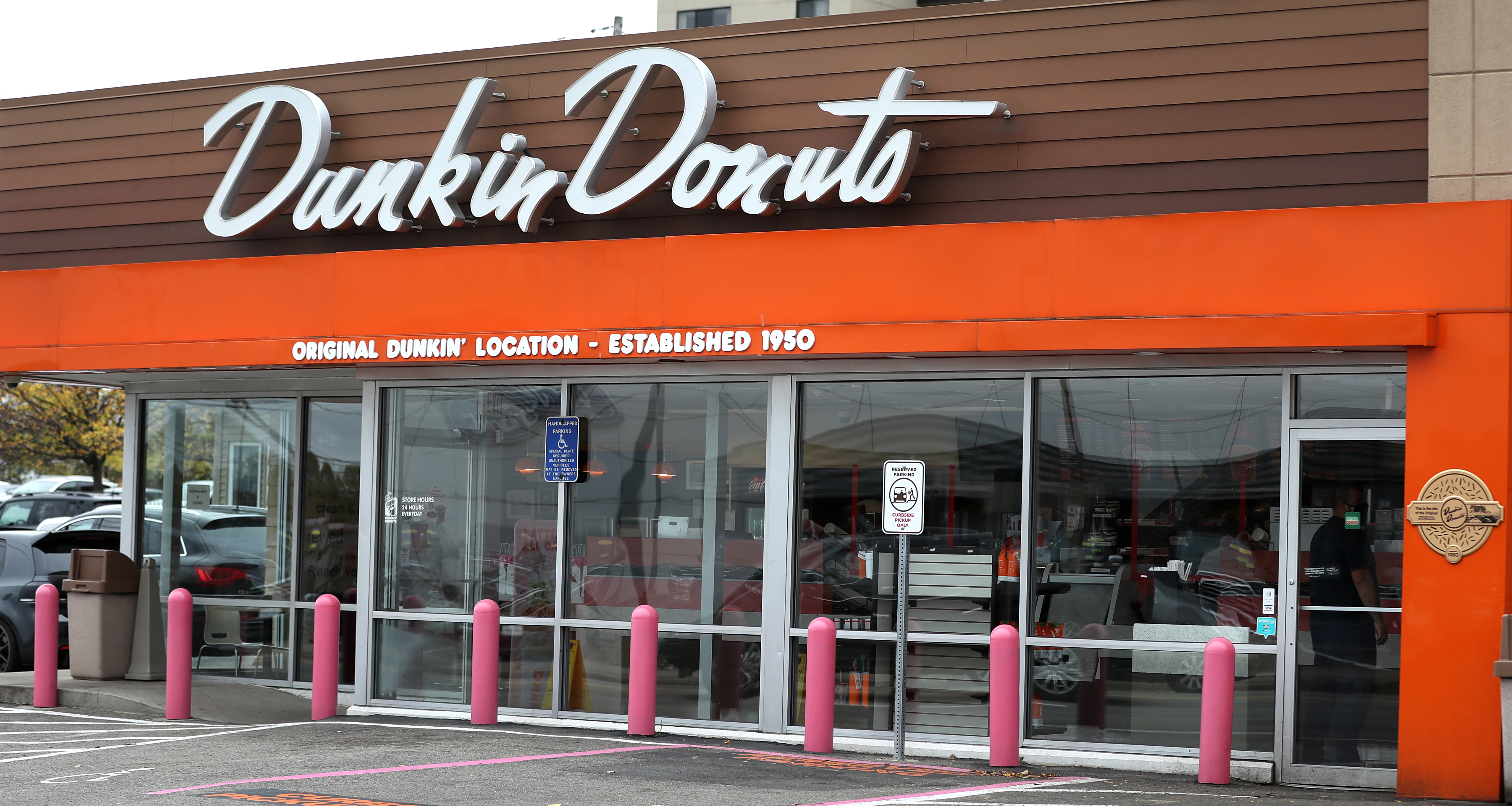 The original Dunkin' Donuts location in Quincy.