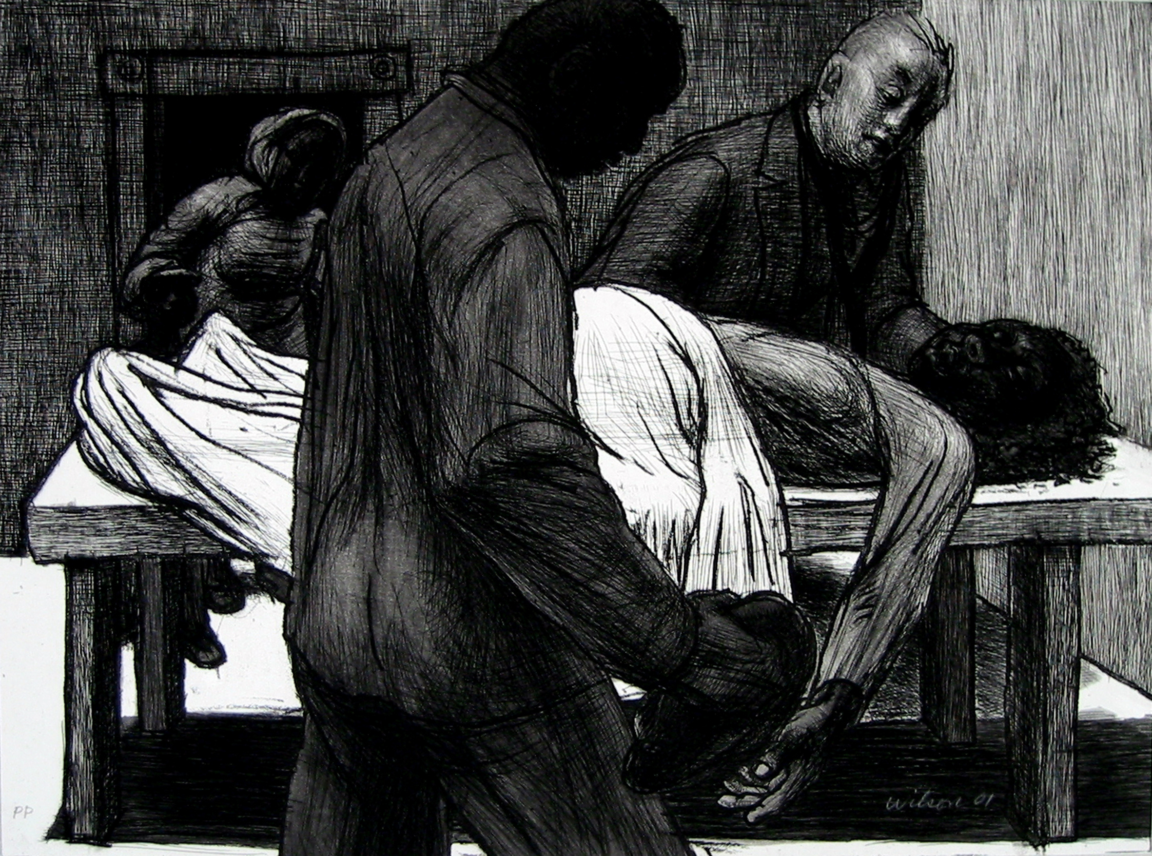 John Wilson’s “Death of Lulu,” 2001.