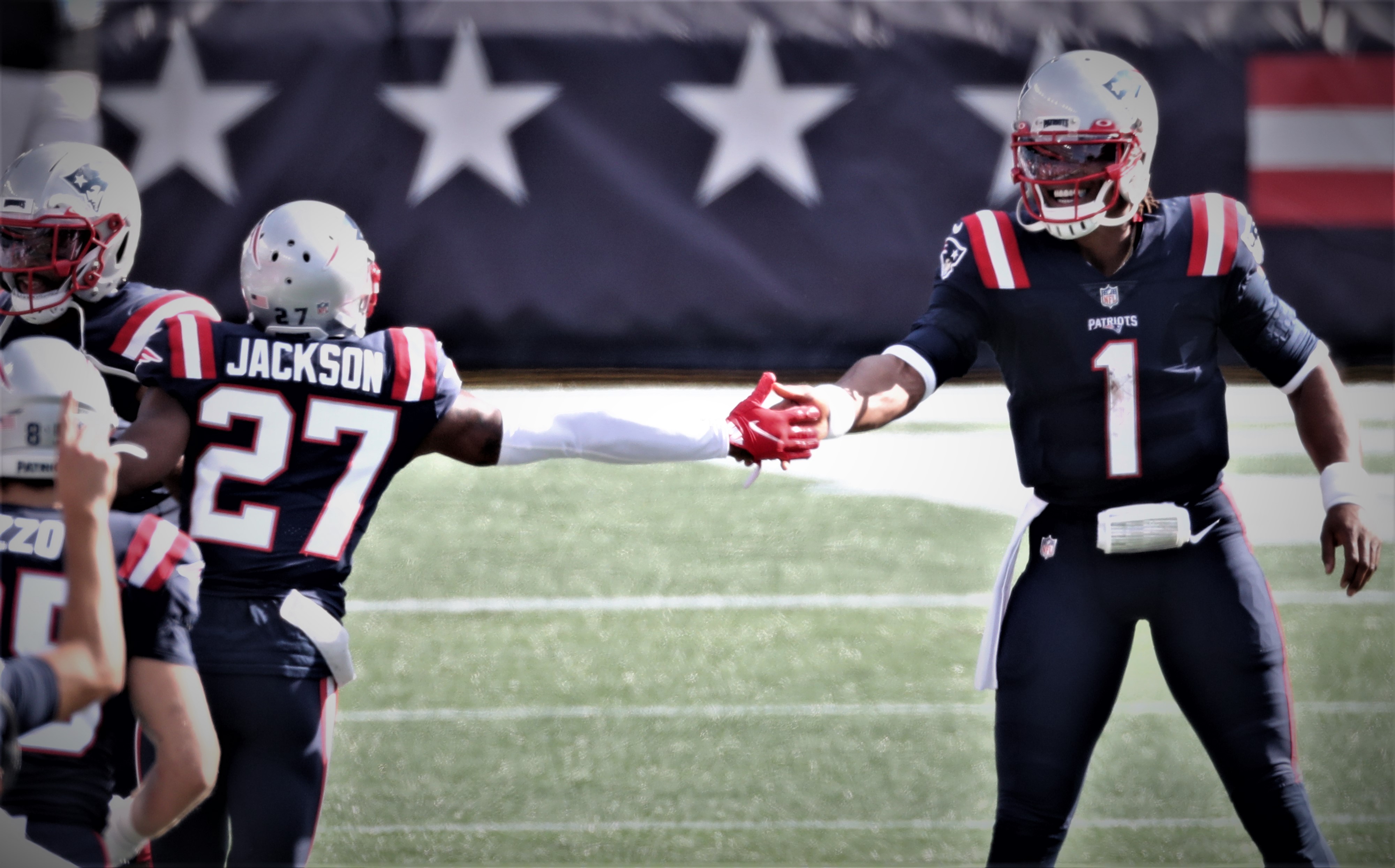 Cam Newton has worked to gain the trust and support of his teammates, including cornerback J.C. Jackson.