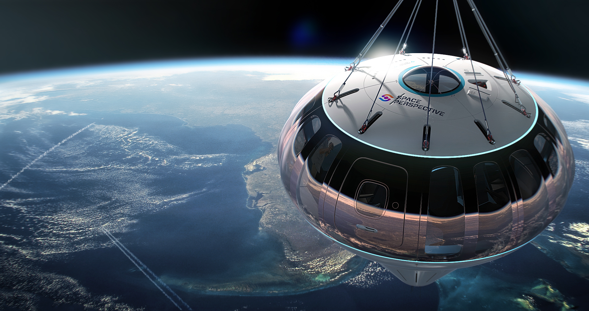 For a mere — ahem — $125,000, you and up to seven additional space explorers can gently ascend above 99 percent of Earth’s atmosphere for an awe-inspiring tour of the planet’s biosphere from inside the comfortable capsule of Spaceship Neptune.