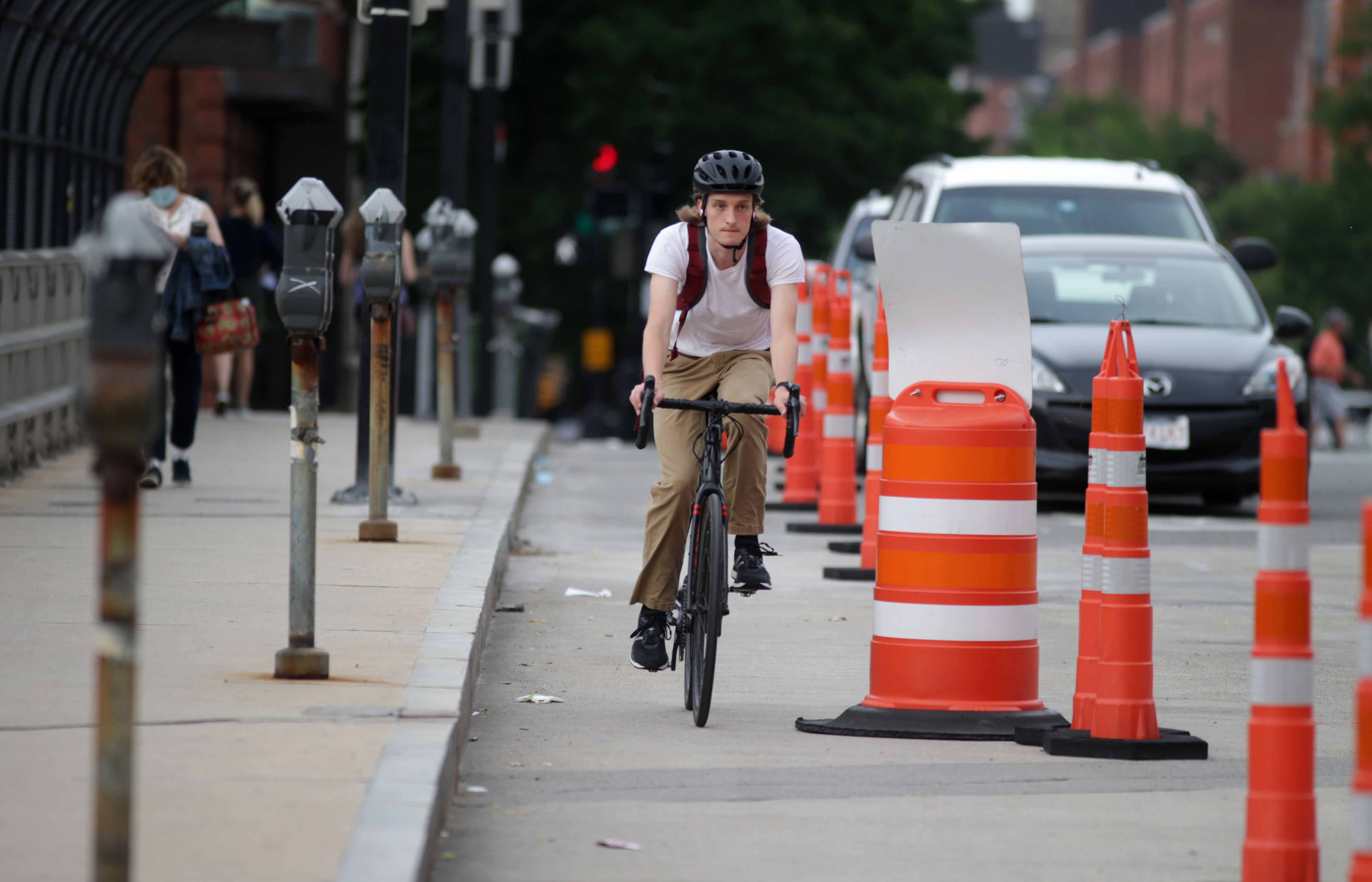 Boston went ahead with long-promised bike lanes, making rapidly erected spots permanent.