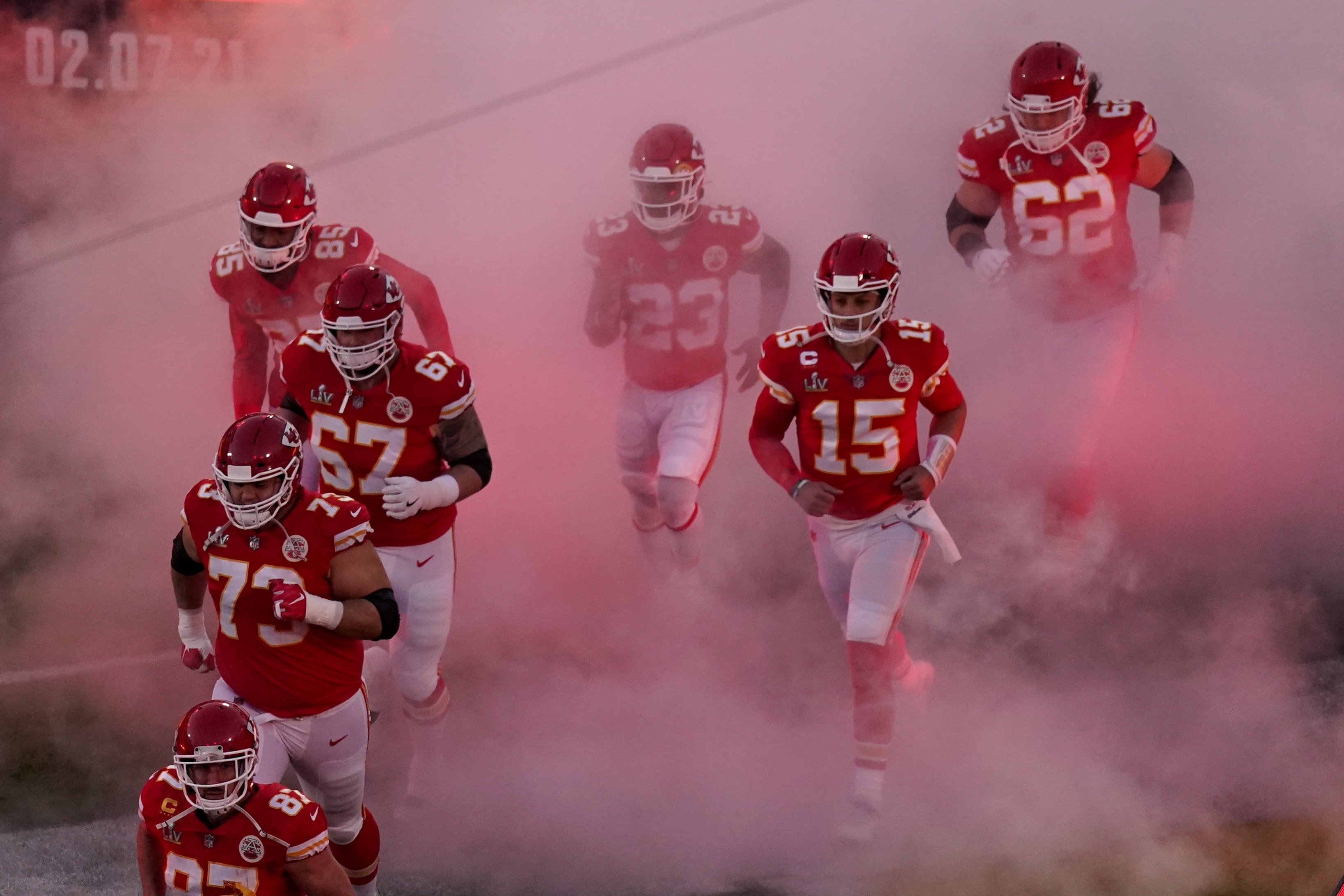 Photos: A look inside the stadium for Super Bowl LV - The Boston Globe