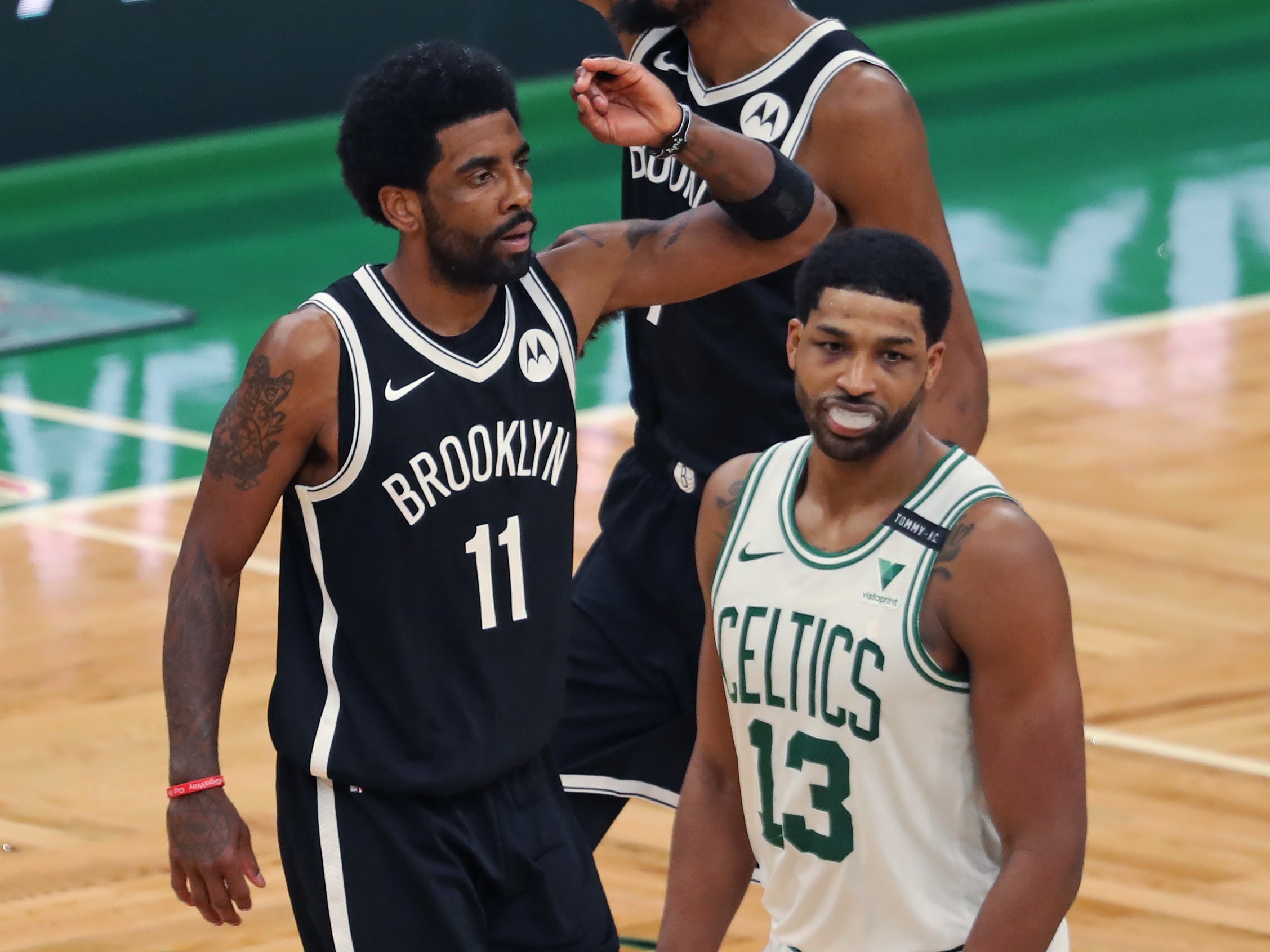 Tristan Thompson’s fit with the 2020-21 Celtics appeared wobbly at times but he added some much-needed toughness, and his ability to battle for offensive rebounds was unmatched.
