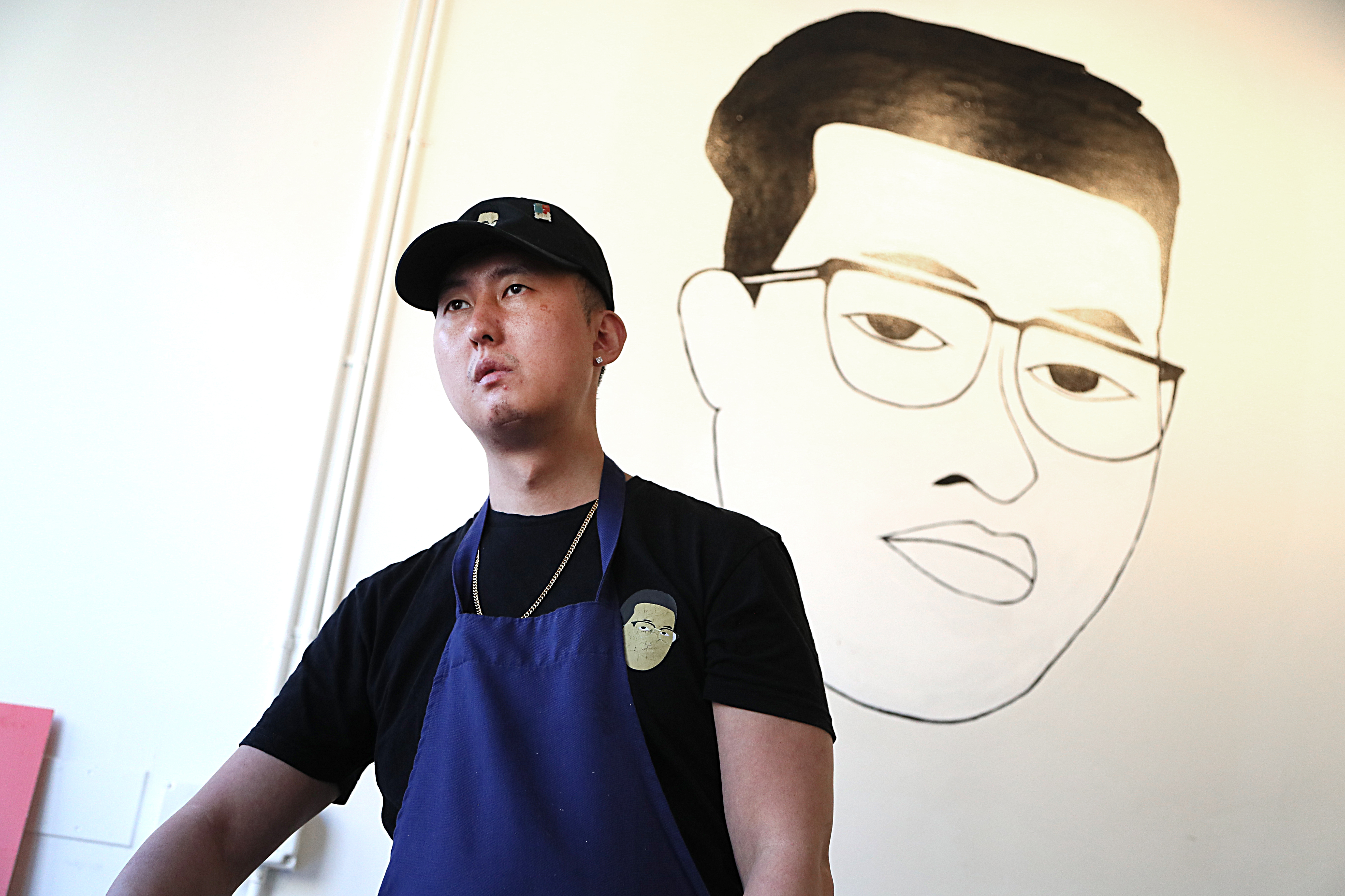 Joon Son, owner of Kimchipapi Kitchen.