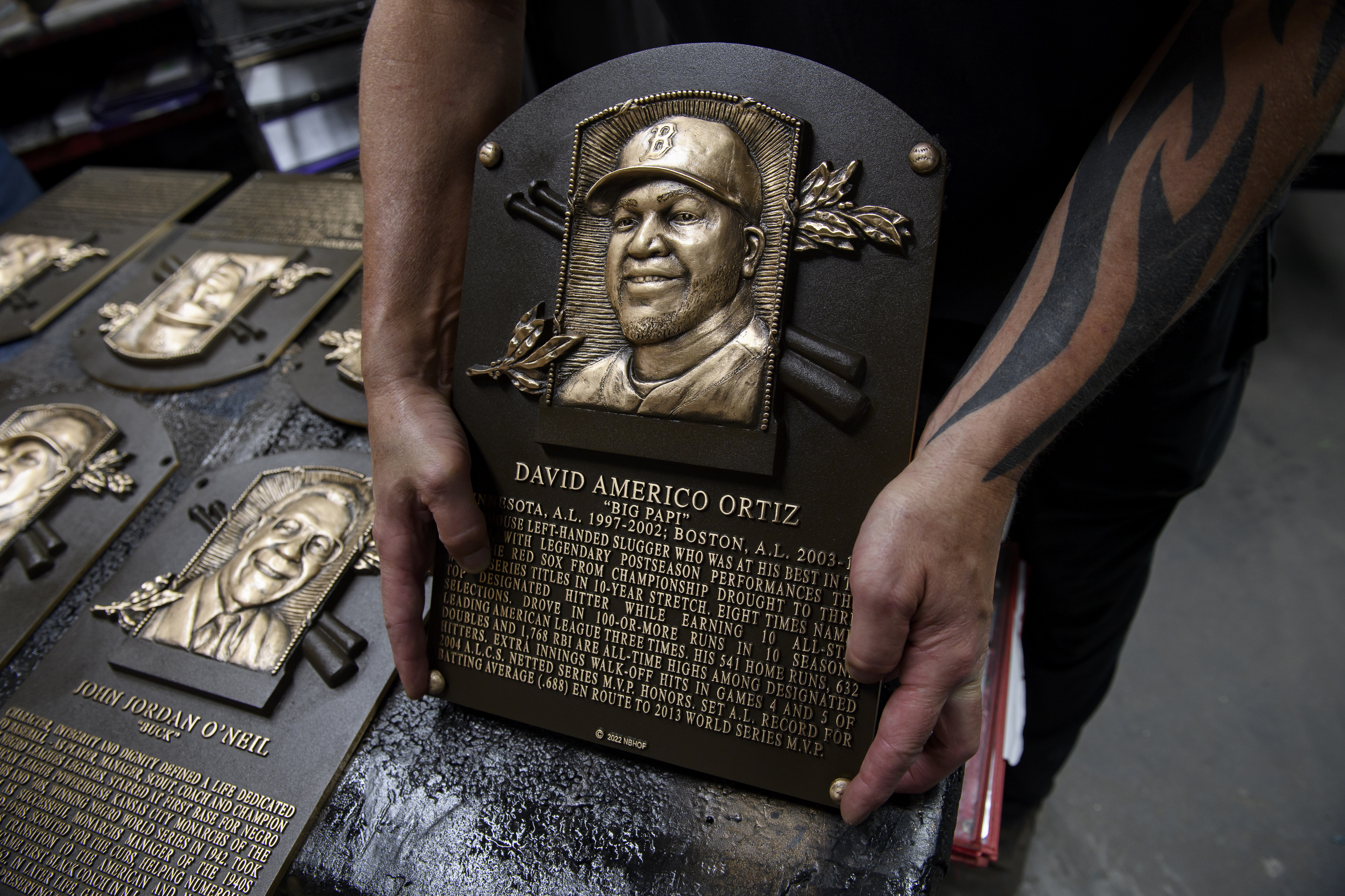 Boston Red Sox David Ortiz Hall Of Fame Thank You For The Memories