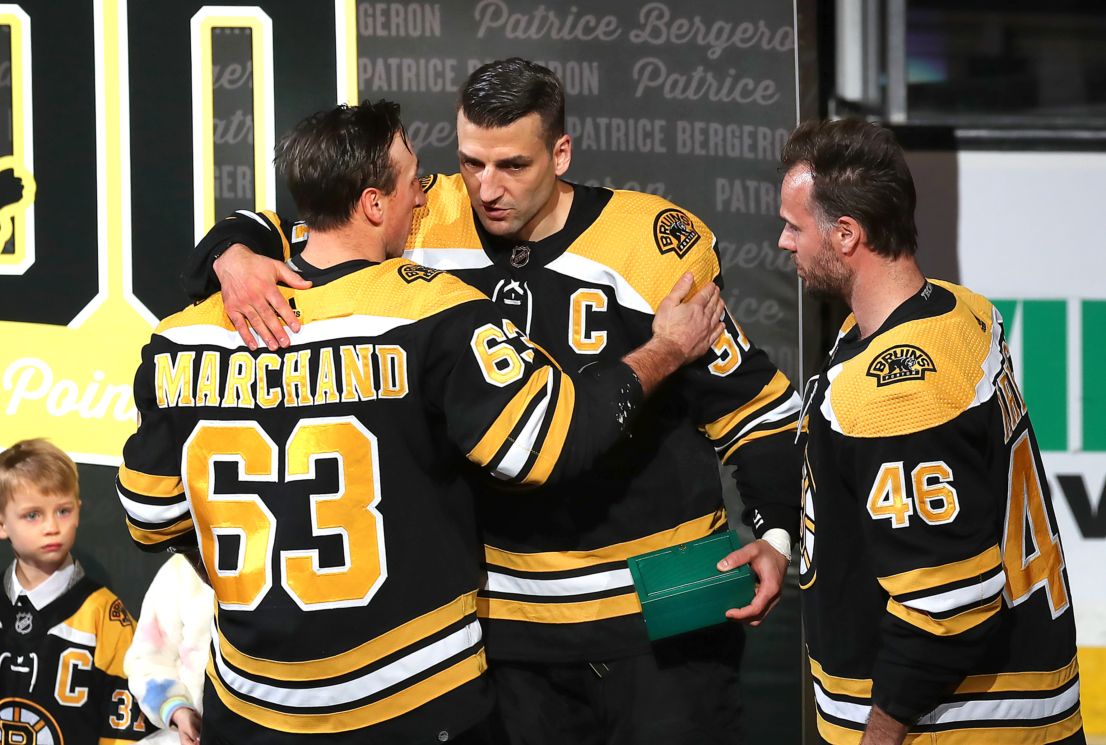 Boston Bruins Legends Bergeron And Marchand T Shirt