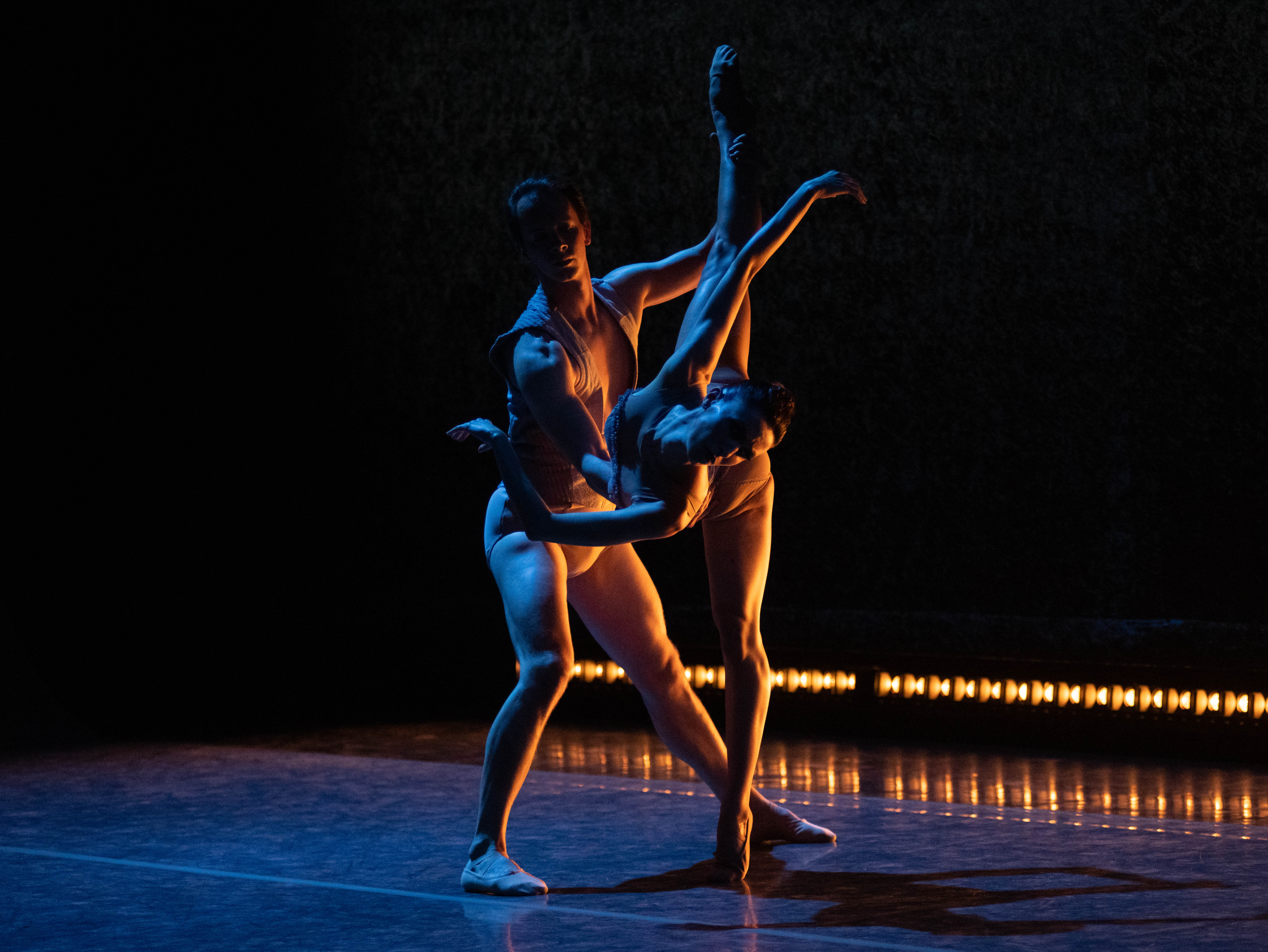 Paul Craig and María Álvarez in Ken Ossola's "Zoom In."