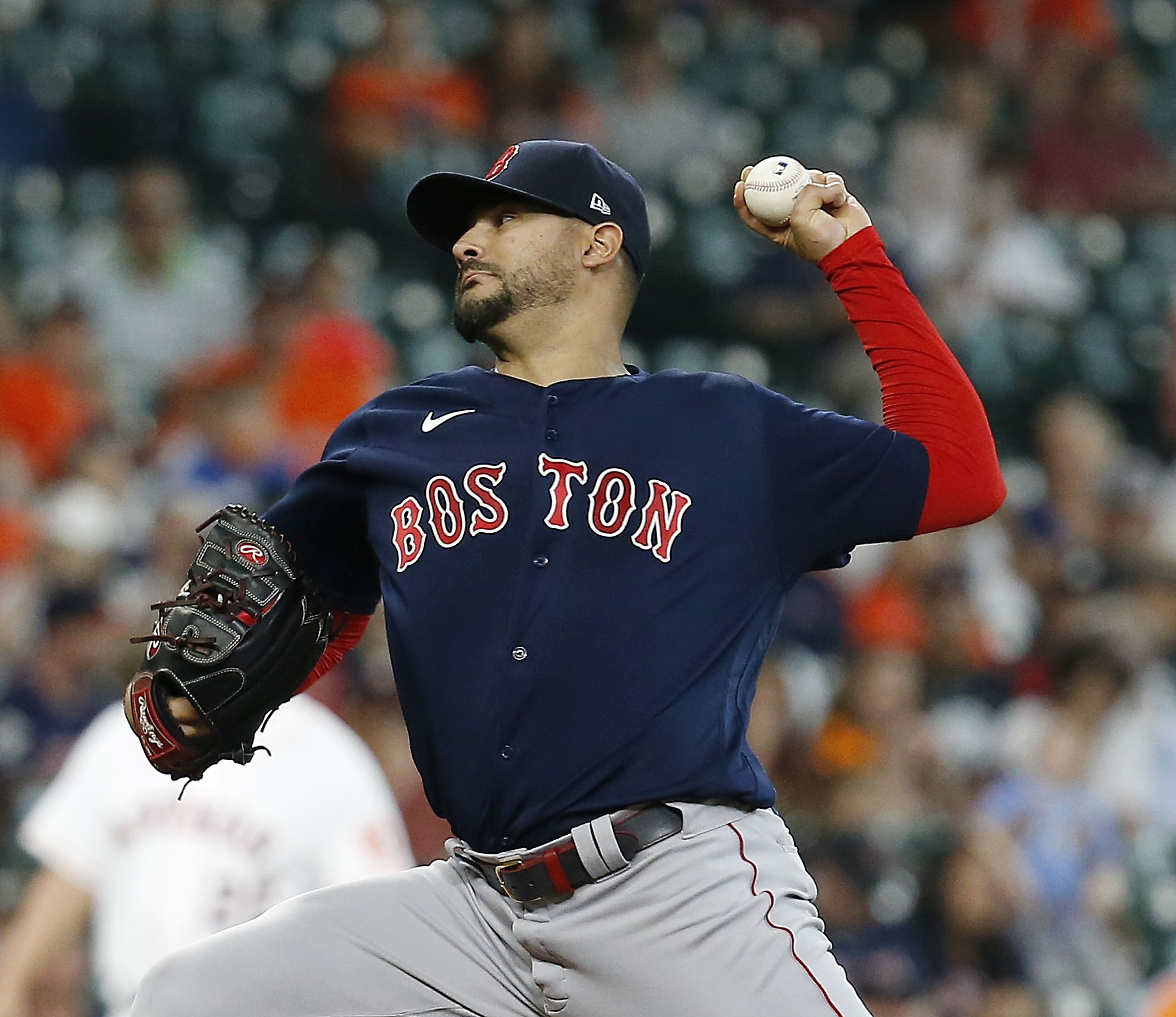 Martín Pérez is in his second season with the Red Sox.
