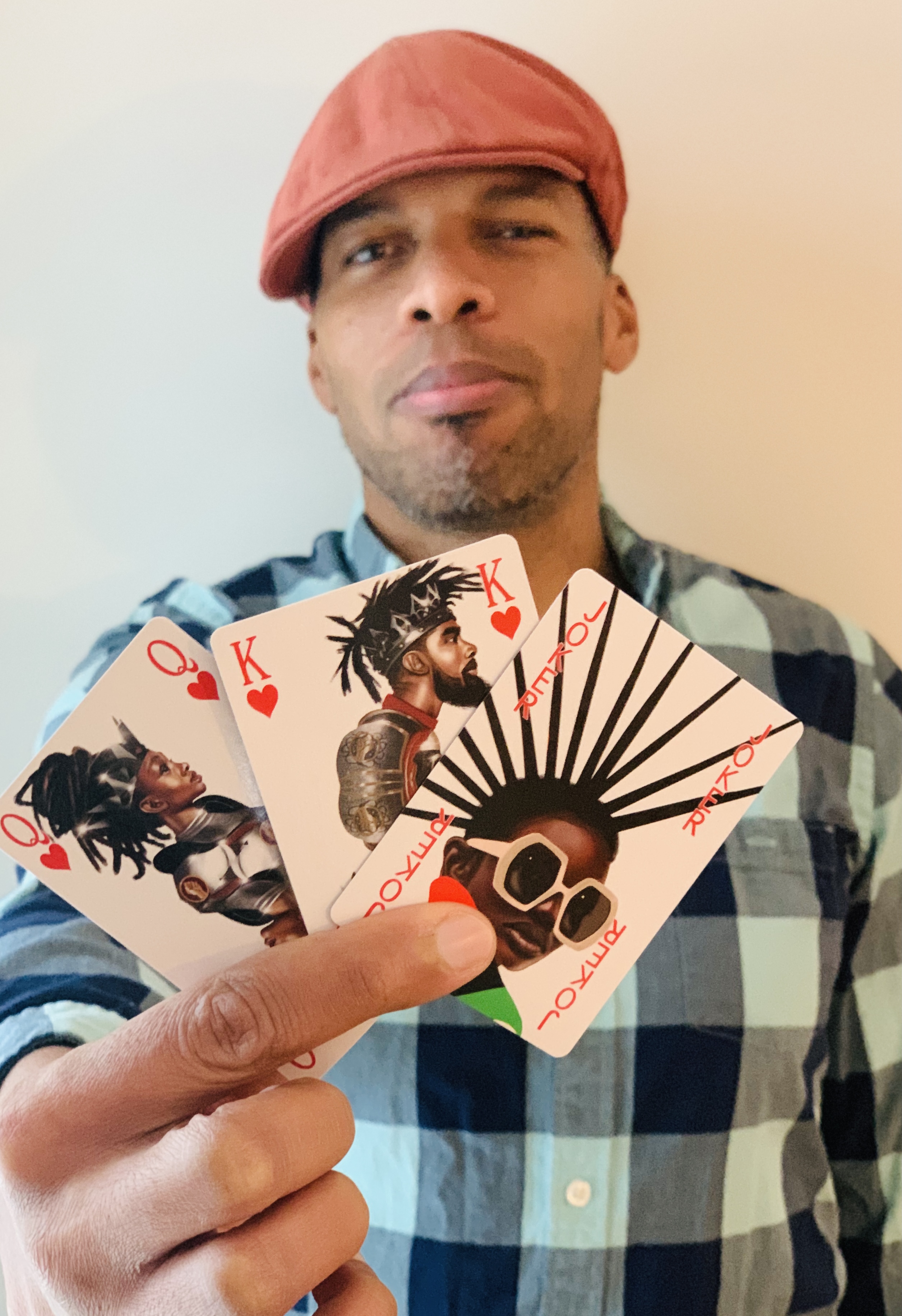 Muhammad, a Boston Day and Evening Academy teacher, first posted about the cards on Facebook in November.