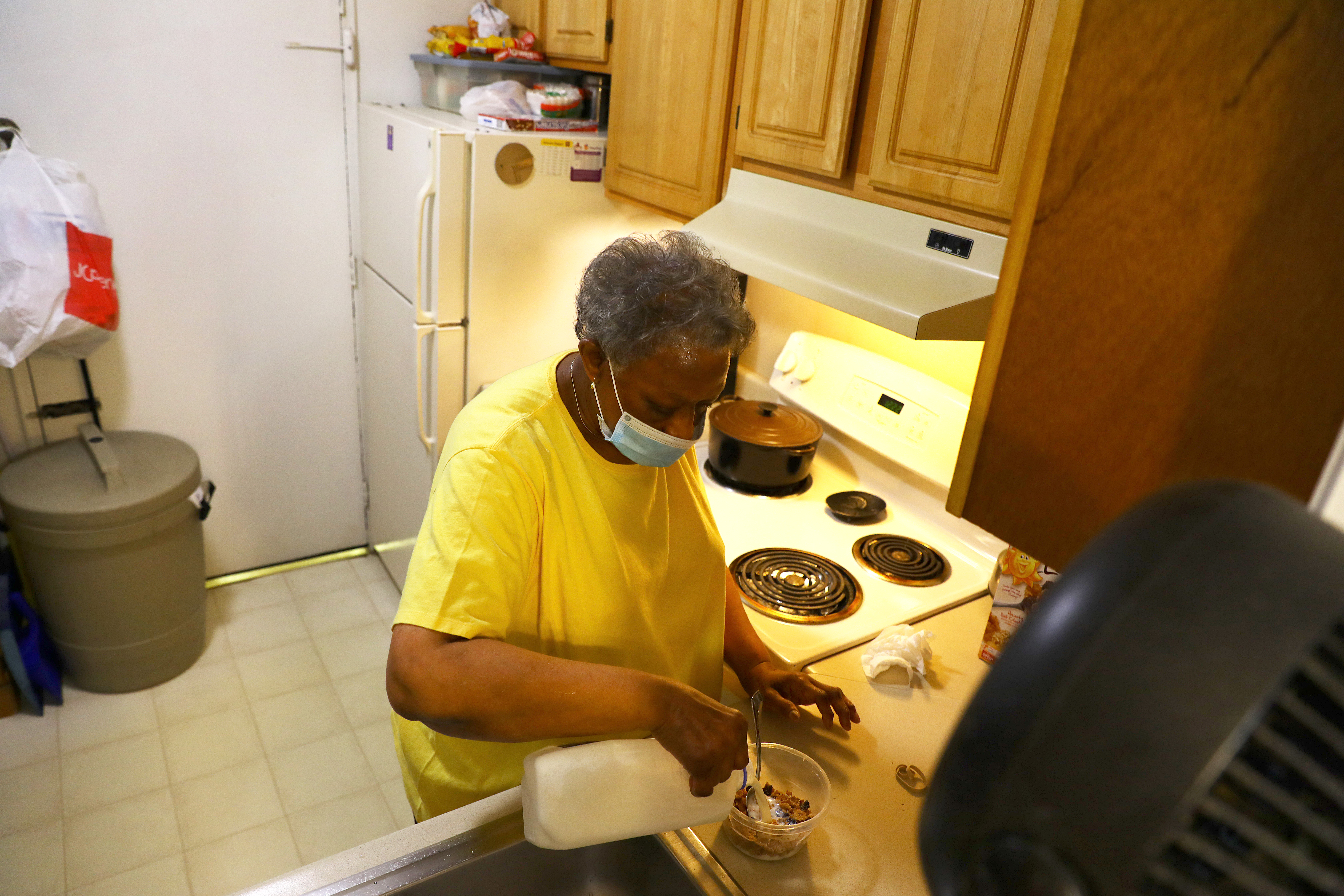 Annie Gordon has lived in her apartment complex for 44 years, 42 in the same unit.
