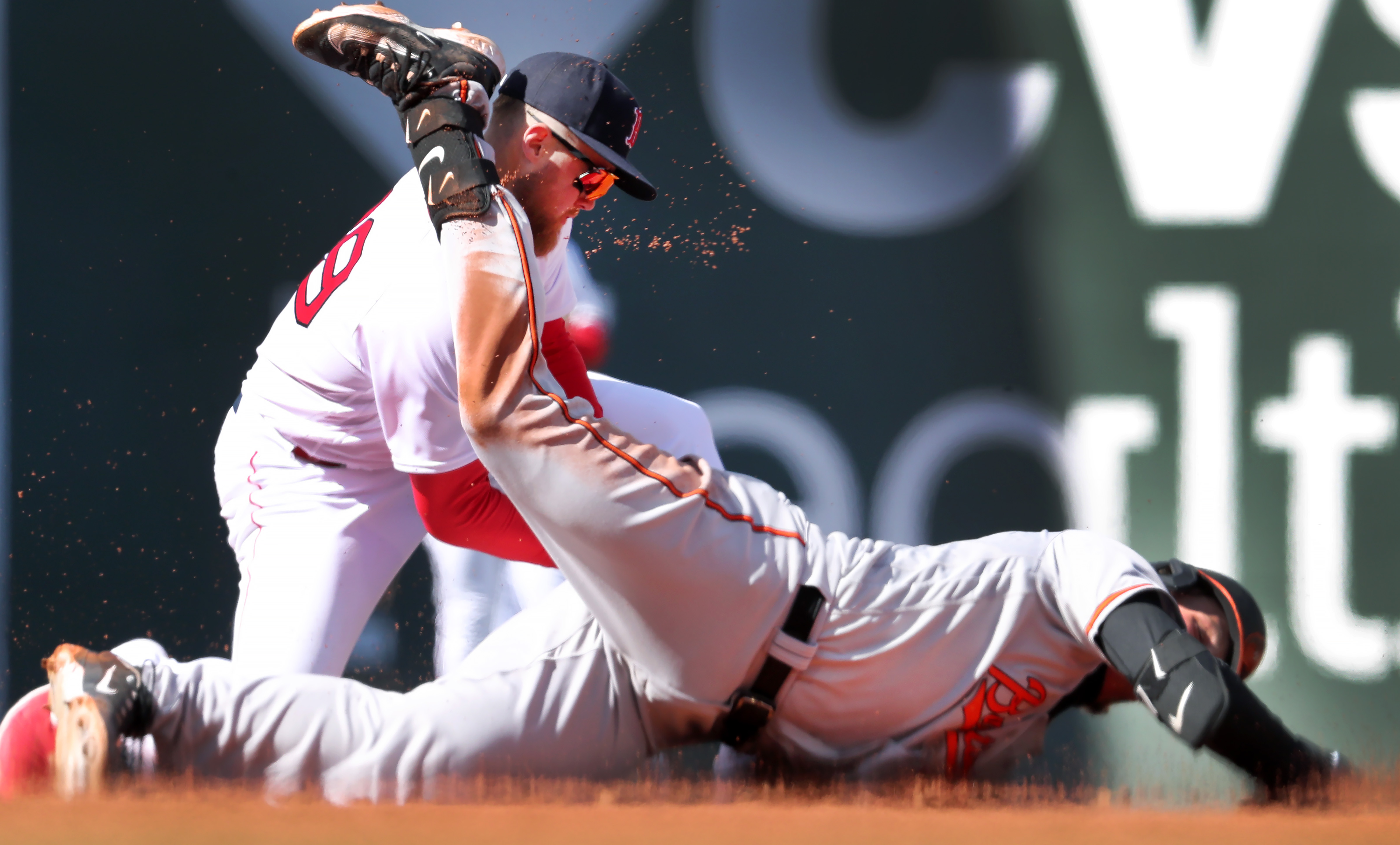The Orioles stole a win with aggressive baserunning as the Red Sox