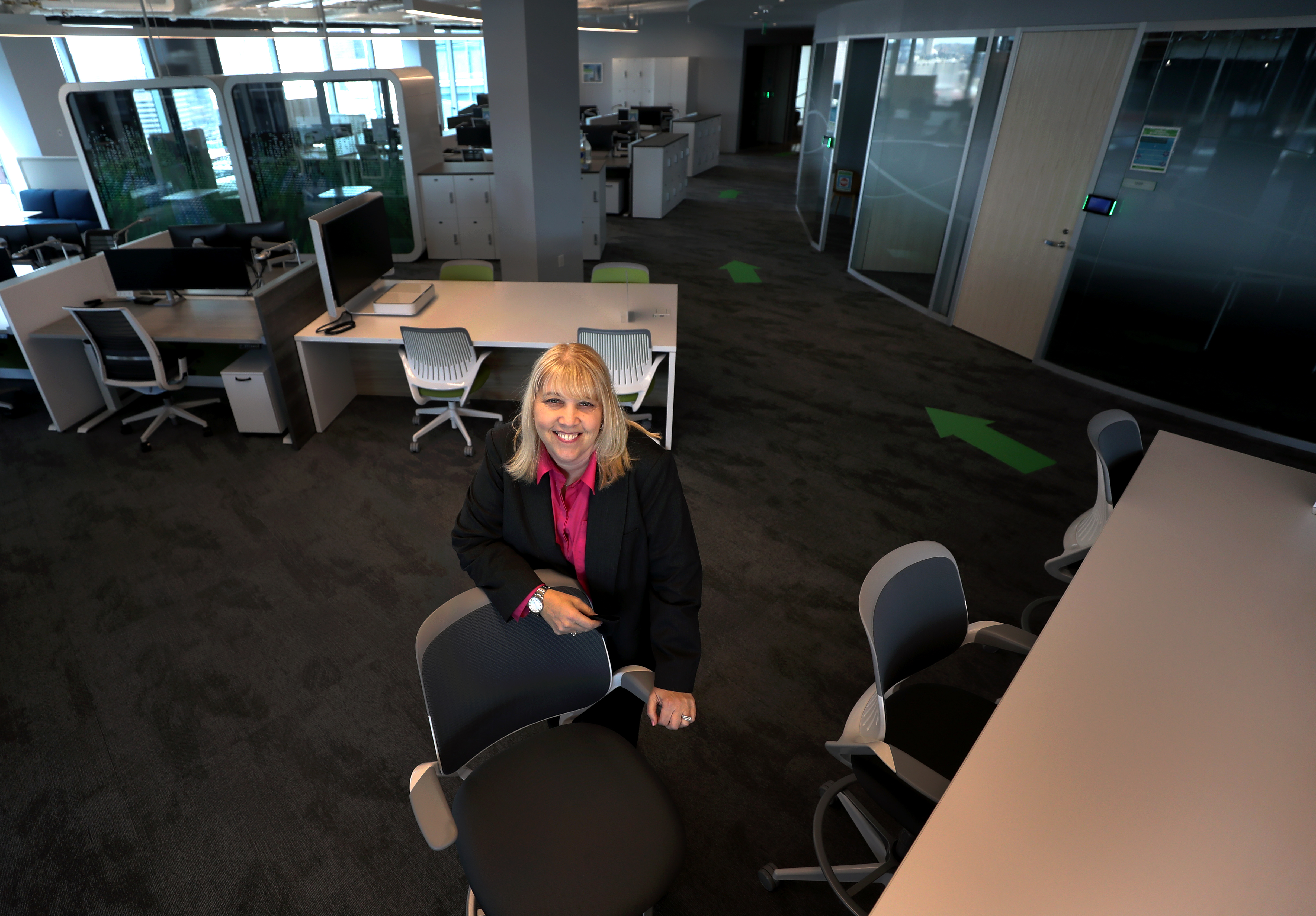 Jill Larsen, chief people officer at Boston software firm PTC, knows her company will be shifting to a hybrid model as its 6,700 employees return to the office.