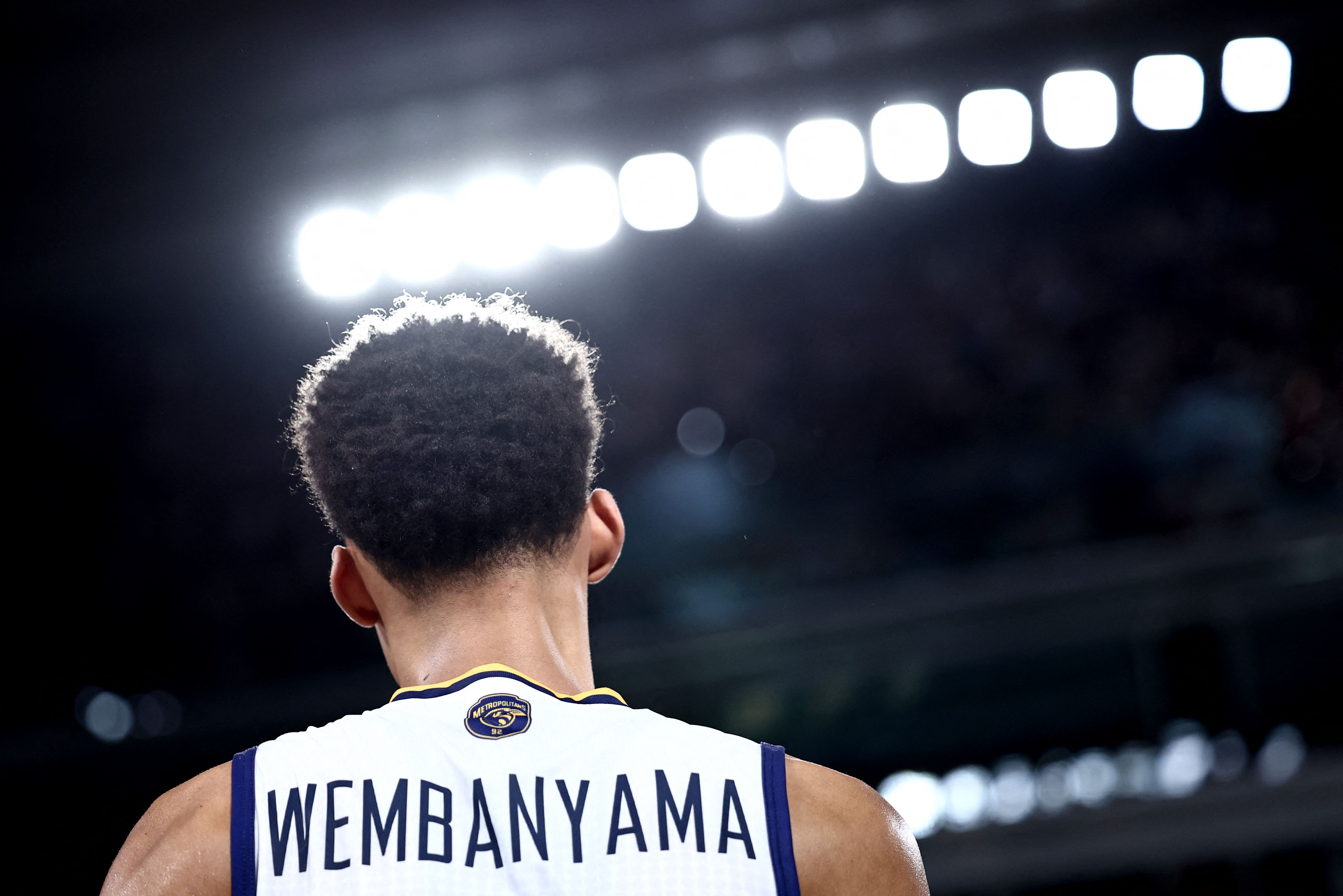 Victor Wembanyama, projected No. 1 pick in the 2023 NBA draft