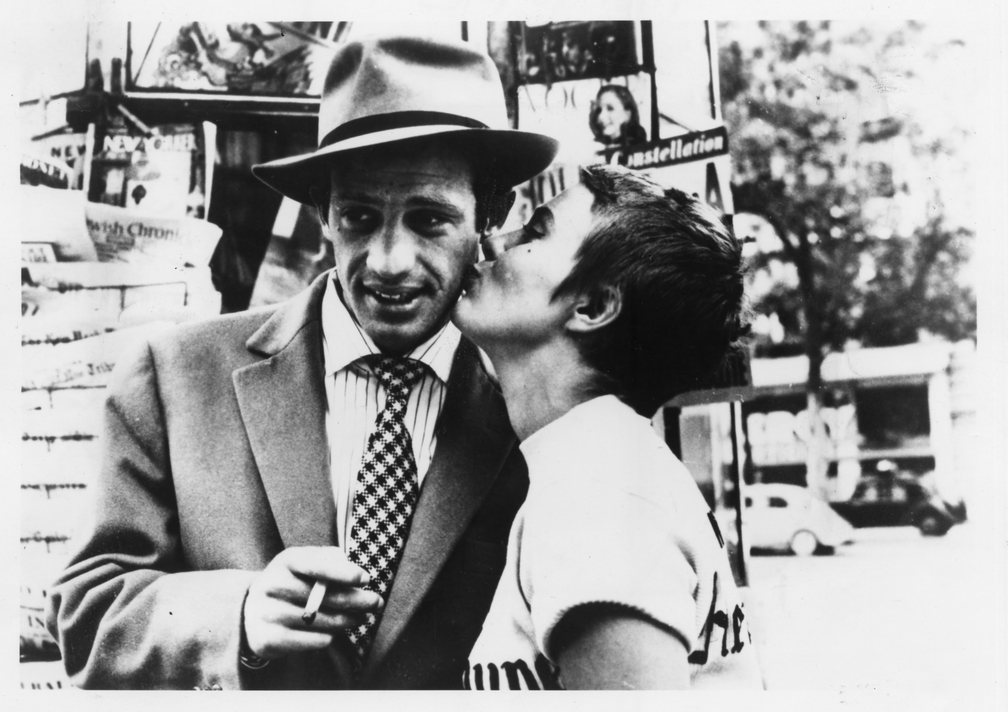 Mr. Belmondo, with Jean Seberg, in "Breathless.''
