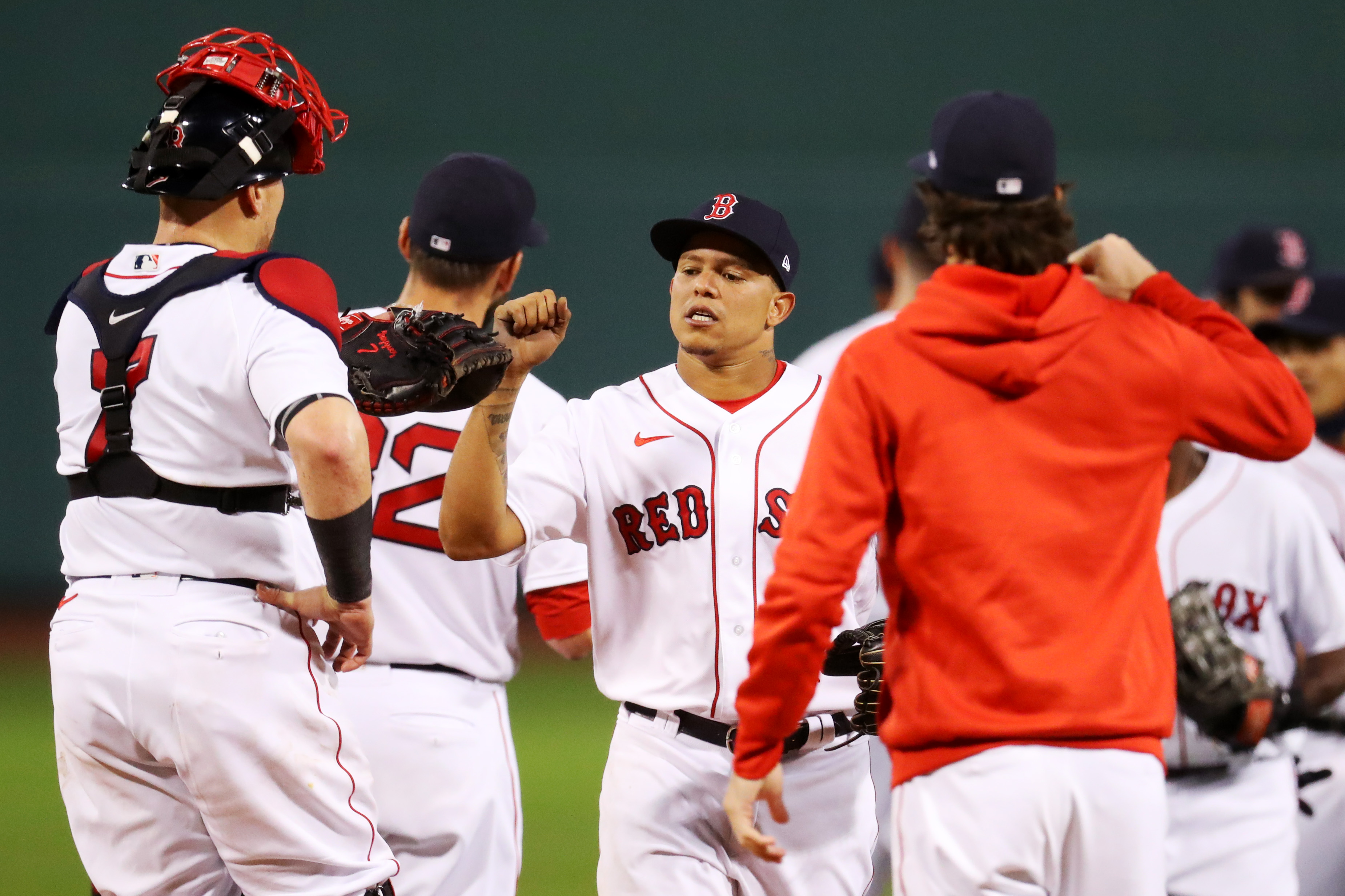 Cut4 on X: A pop of color from the @RedSox City Connect jerseys 