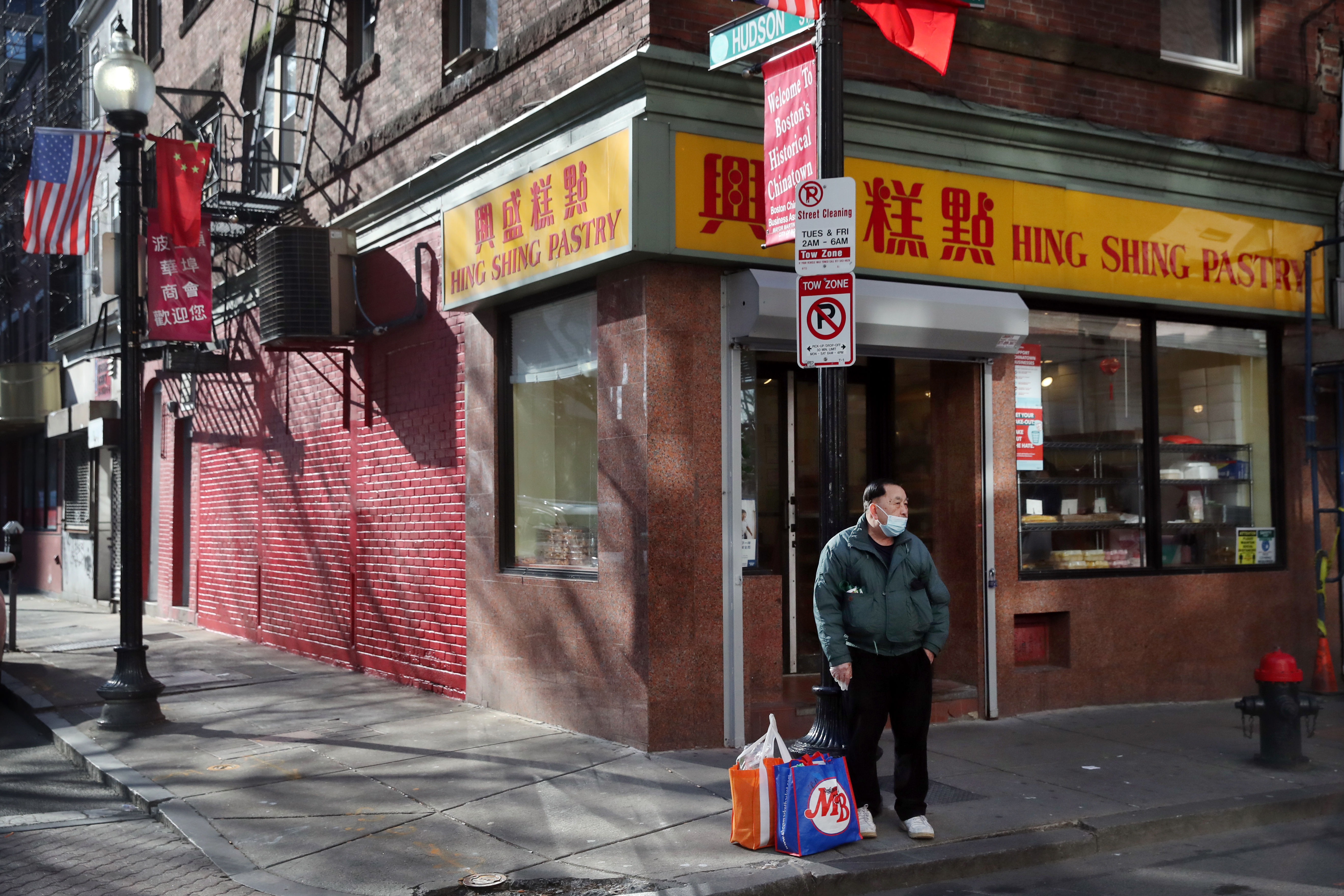 Beach Street in Chinatown.