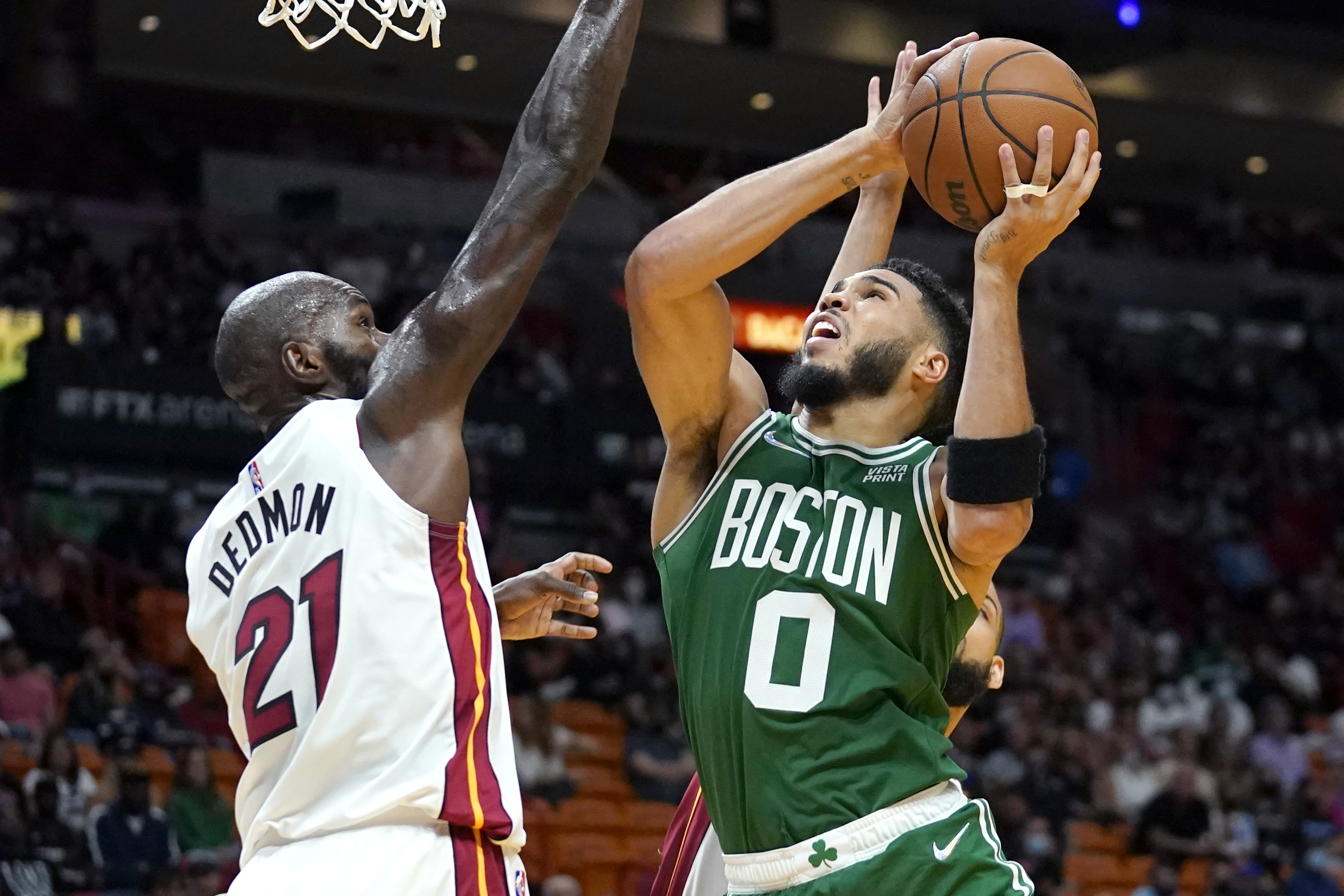 Jayson Tatum had 23 points to lead Boston in Friday's preseason finale.