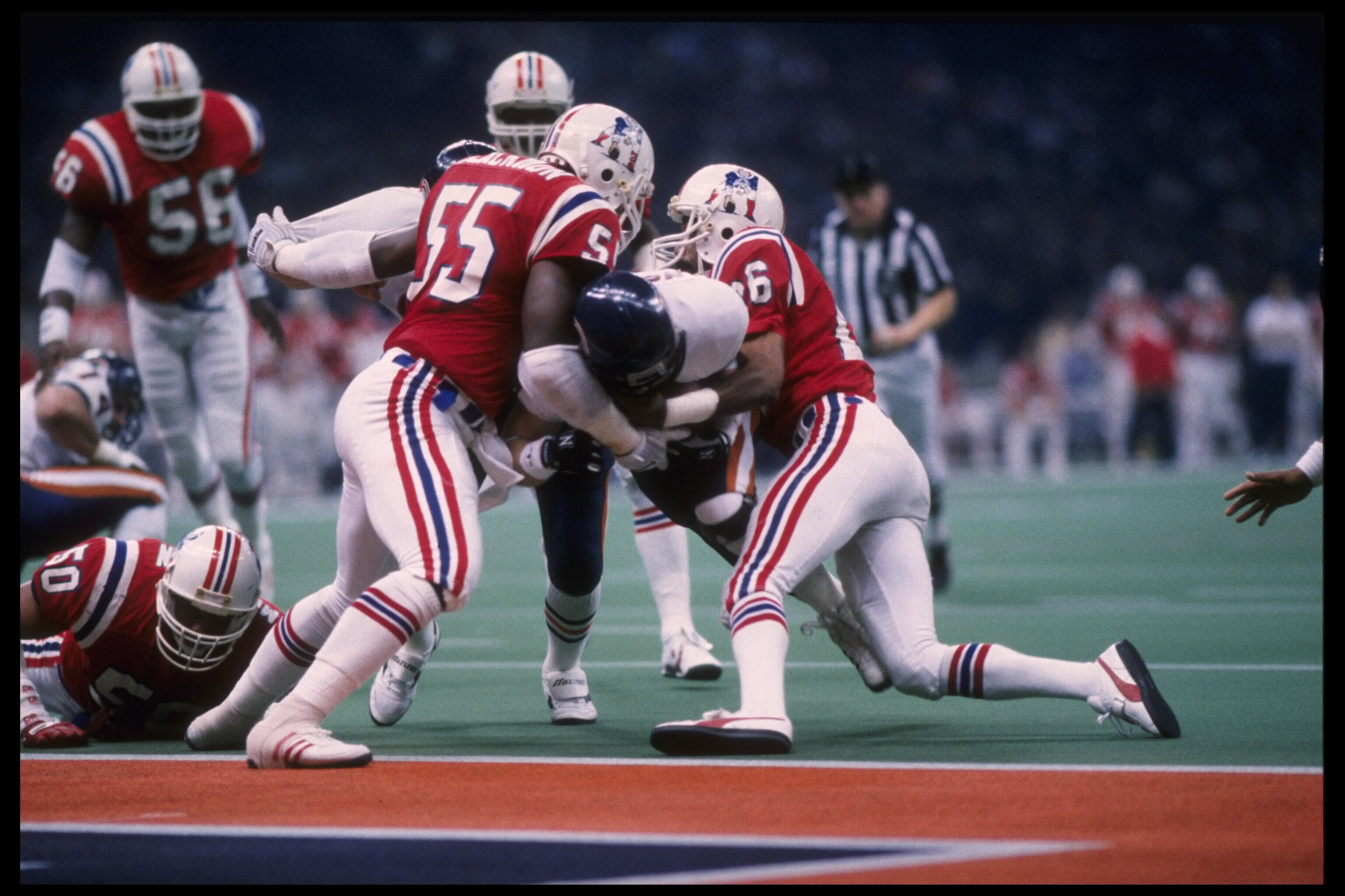 Patriots appear to be bringing back classic 'Pat Patriot' helmets for 2022 throwback  uniforms 