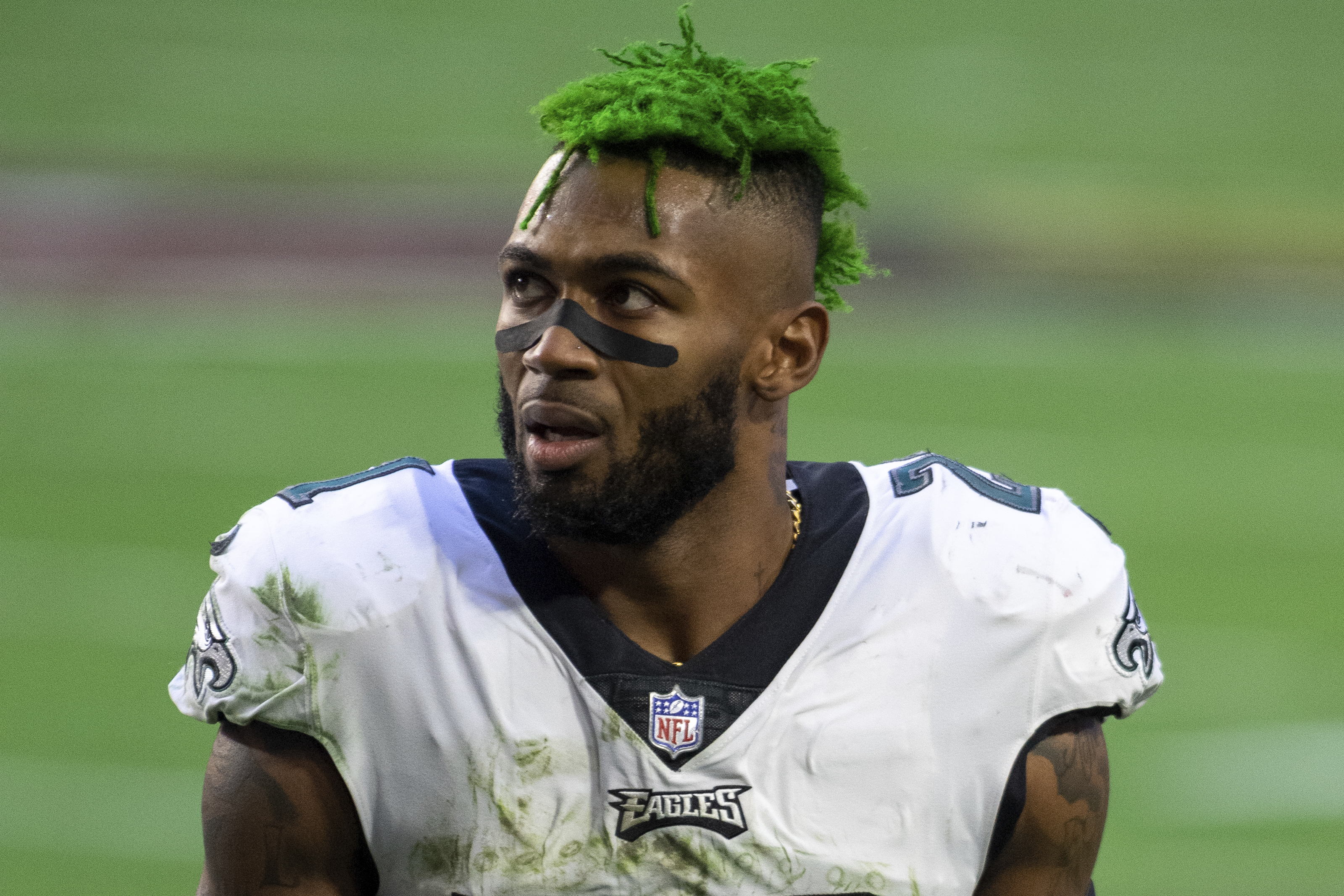 Jalen Mills was one of several players who were in Foxborough Monday for workouts.