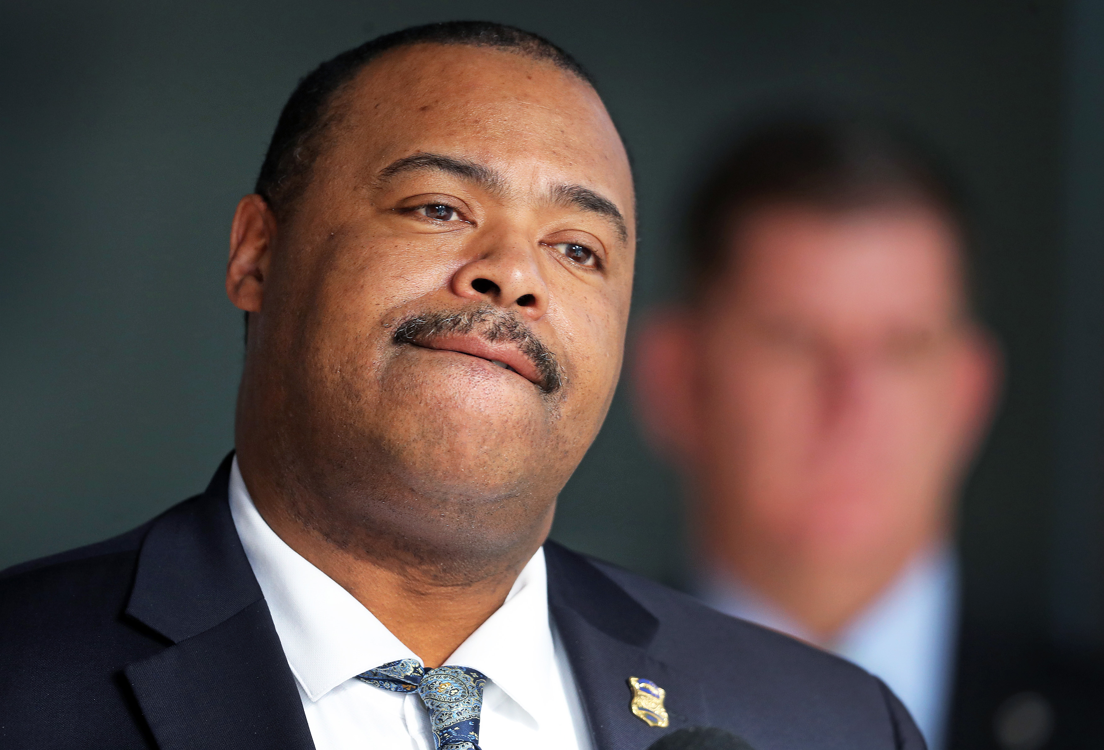 Boston Police Commissioner William Gross.