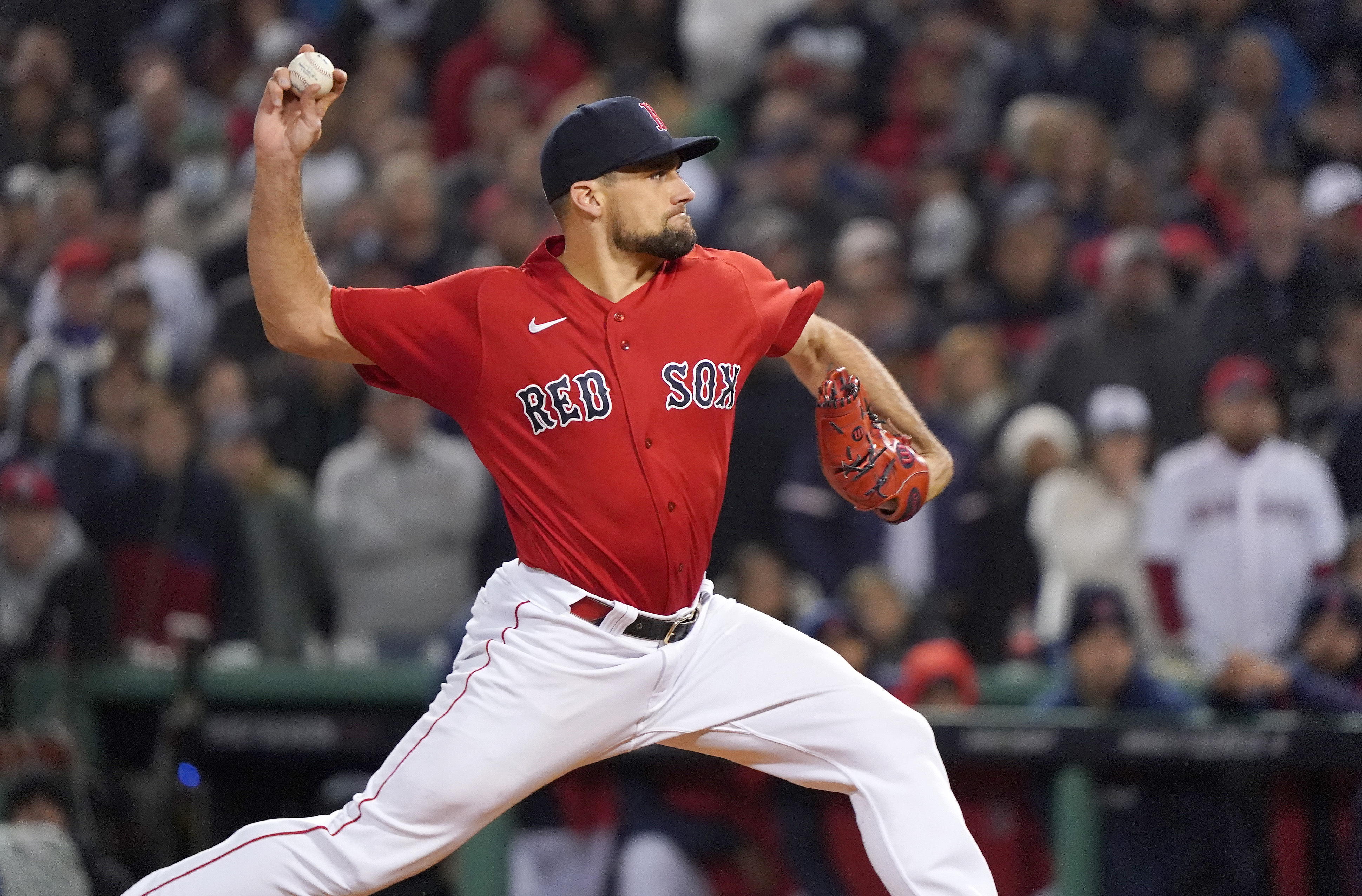 Boston Red Sox Luis Tiant throws 163 pitches in winning his second