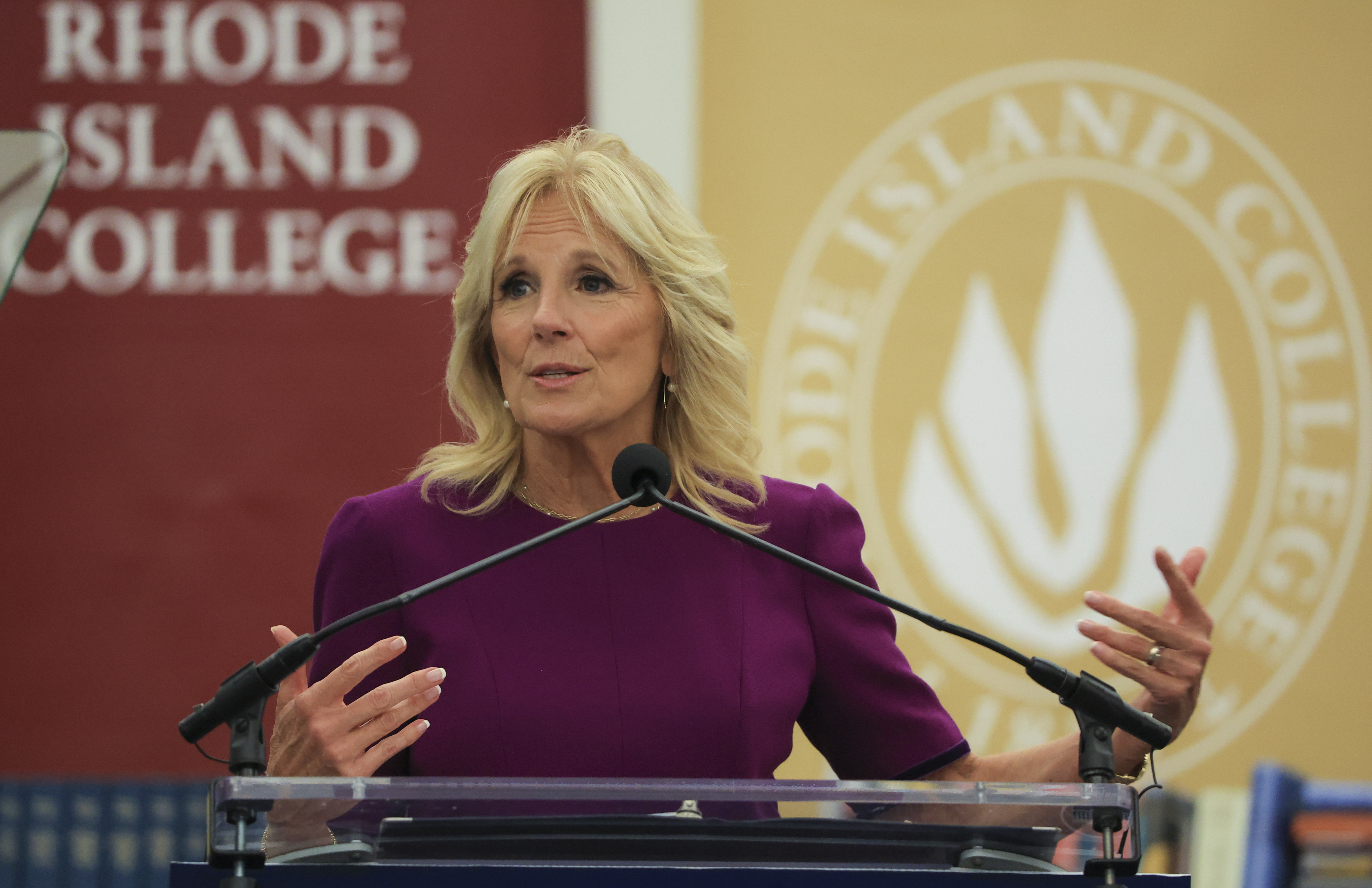 First Lady Jill Biden Scolds WH Staffers After President's Solo