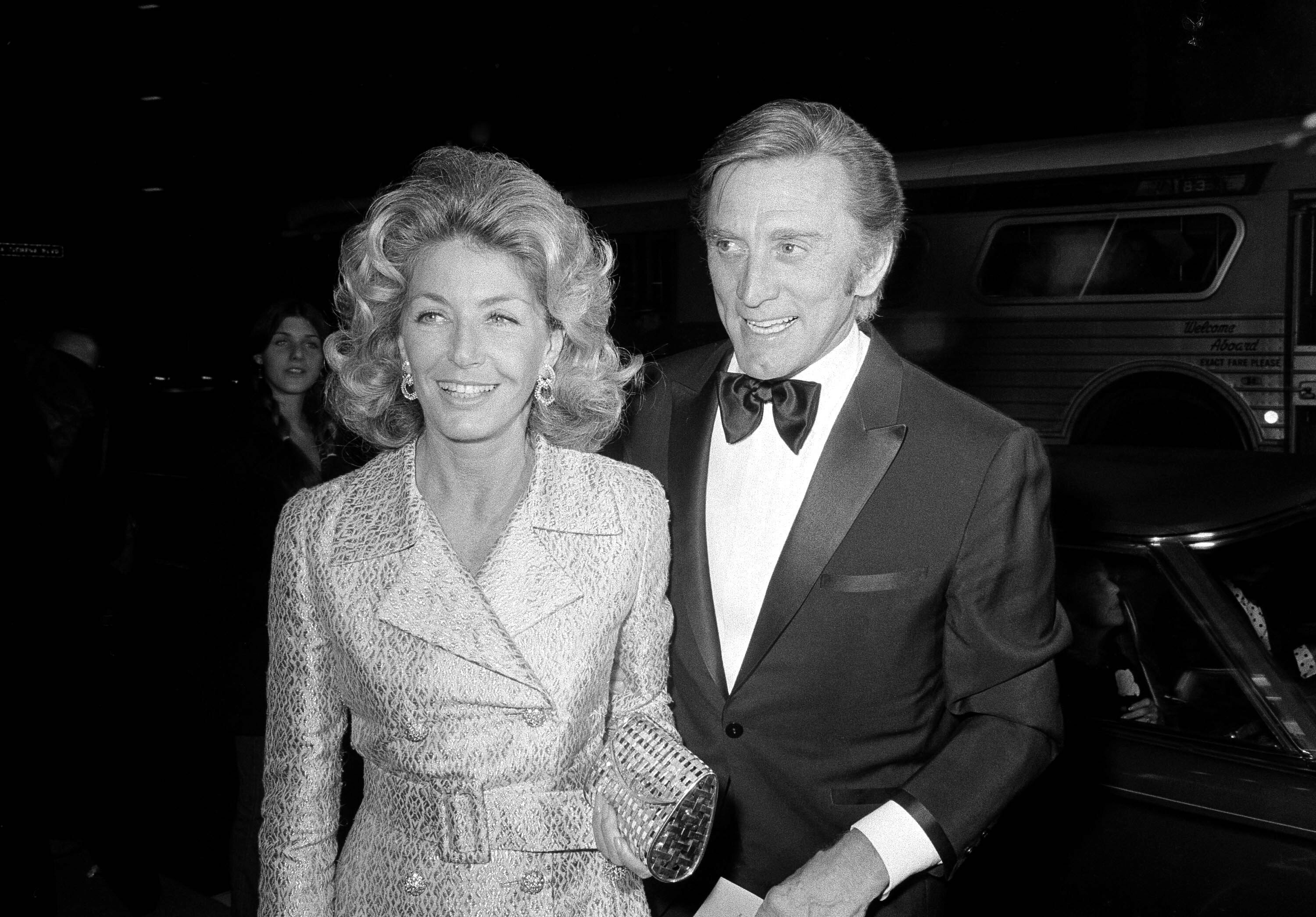 Kirk Douglas And Wife
