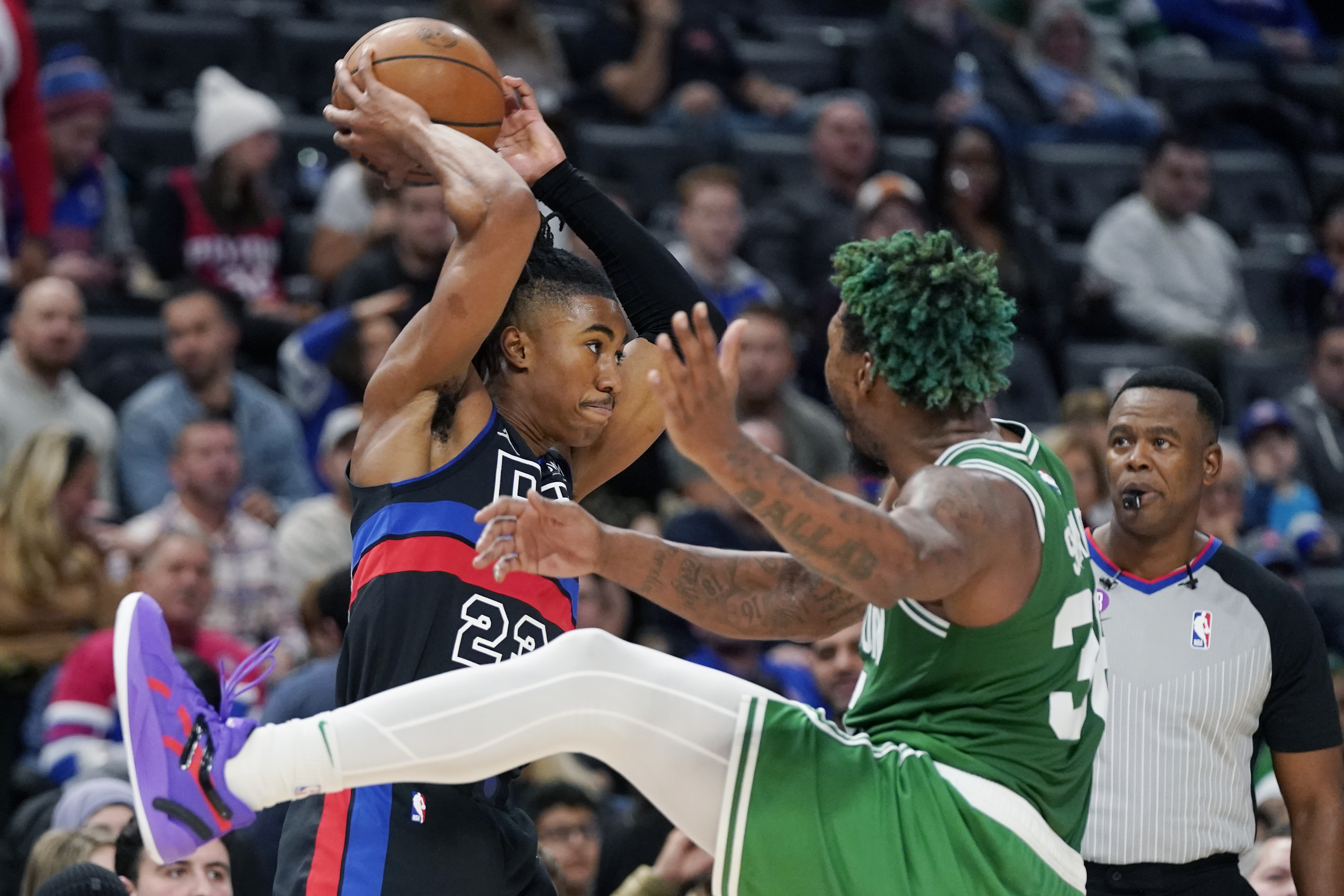 What a Pistons assistant said to Jayson Tatum that led him to erupt for the  Celtics' fourth straight win - The Boston Globe